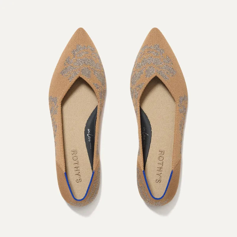 The Point II - Burnished Brown sold by Rothy's