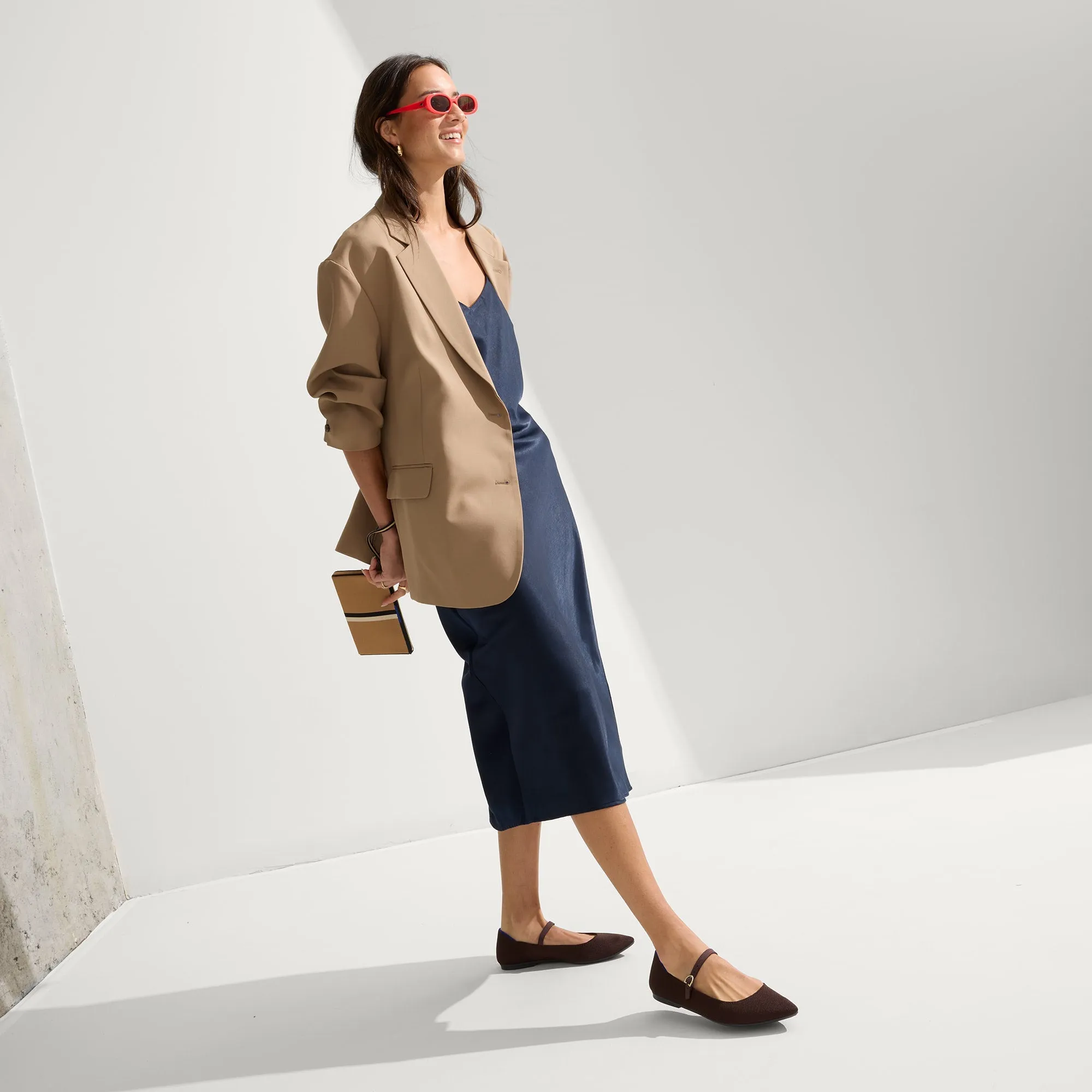 The Point Mary Jane II - Chocolate sold by Rothy's product image thumbnail 3