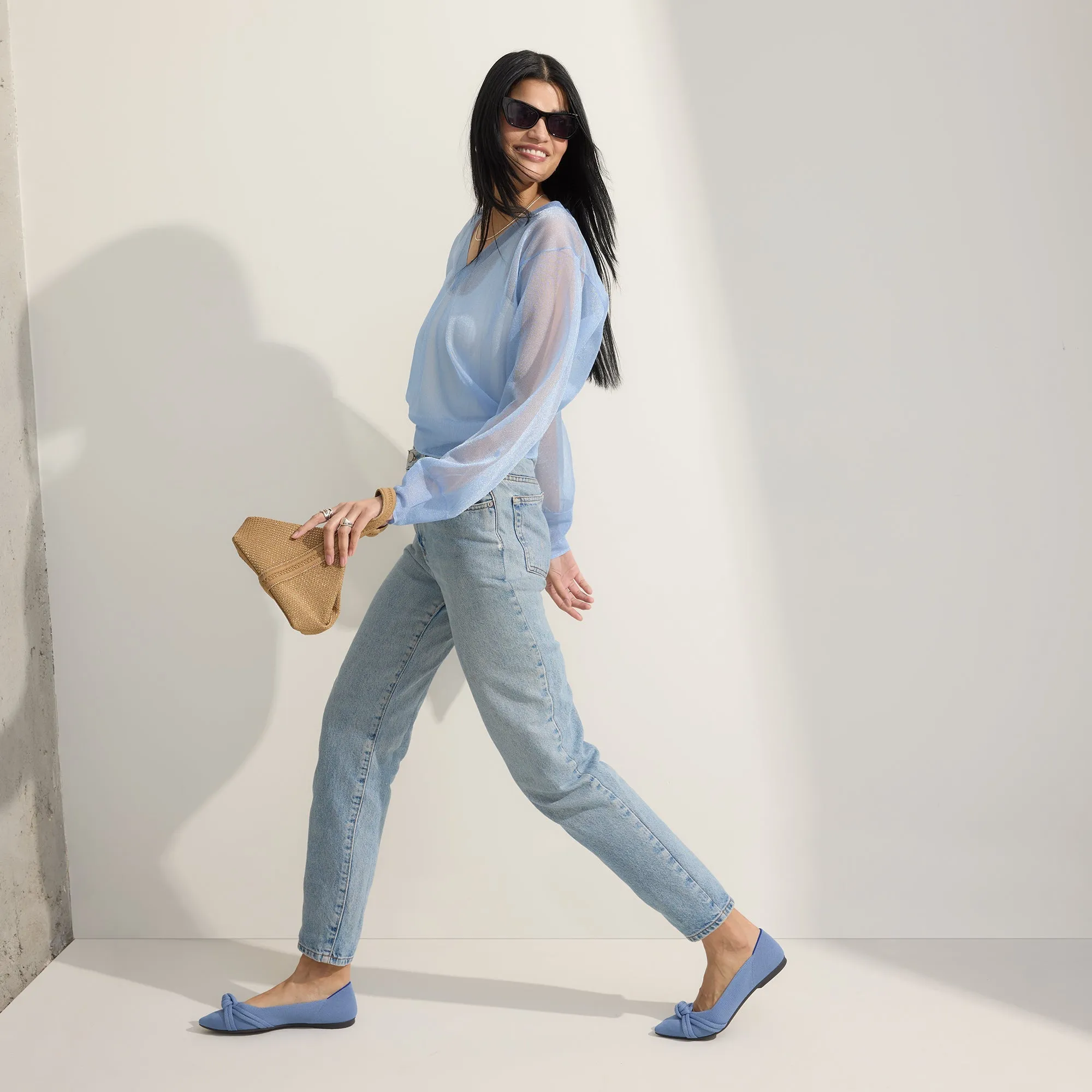 The Knot Point II - Sky Blue sold by Rothy's product image thumbnail 4