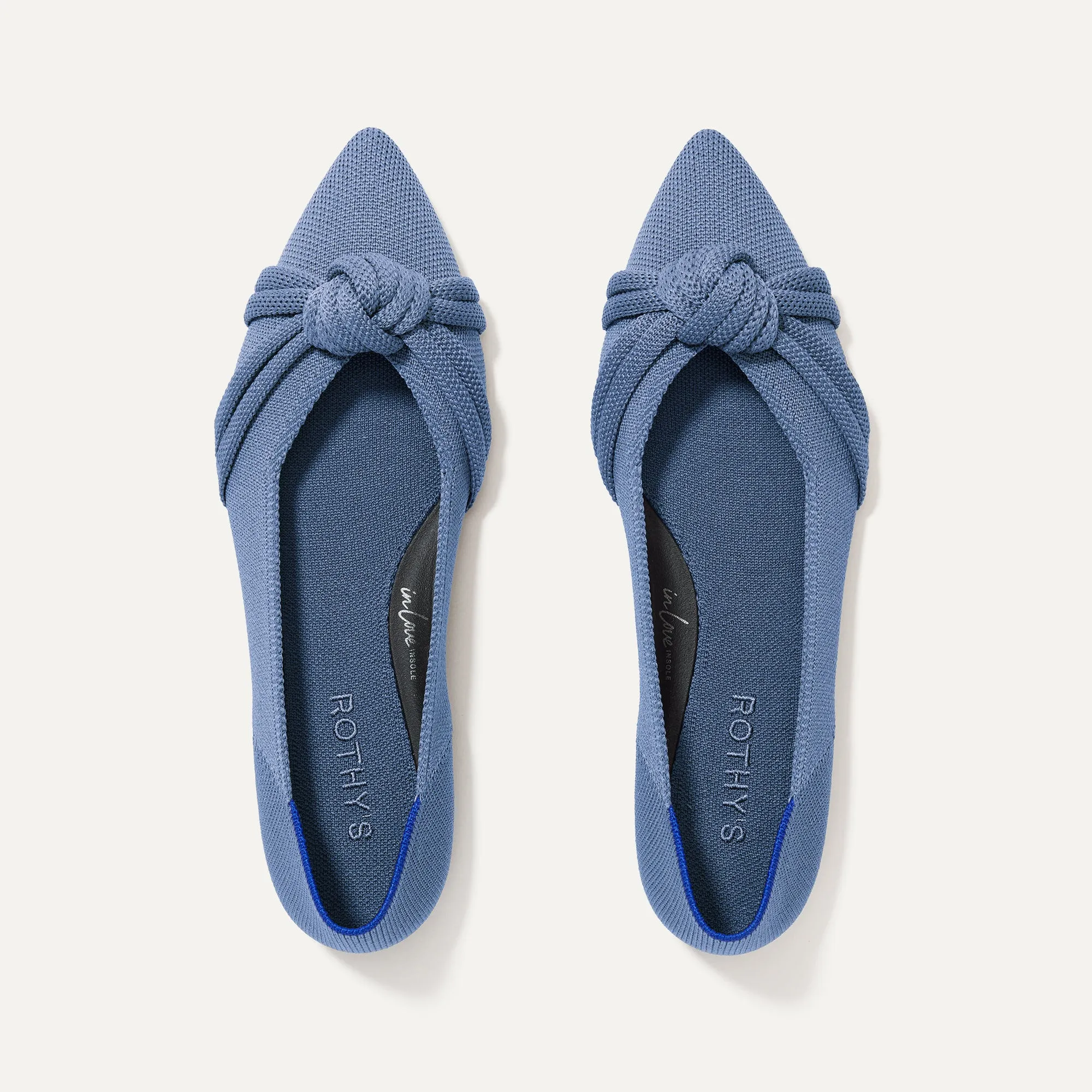 The Knot Point II - Sky Blue sold by Rothy's