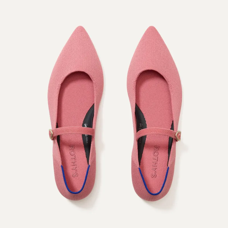 The Point Mary Jane II - Tulip sold by Rothy's