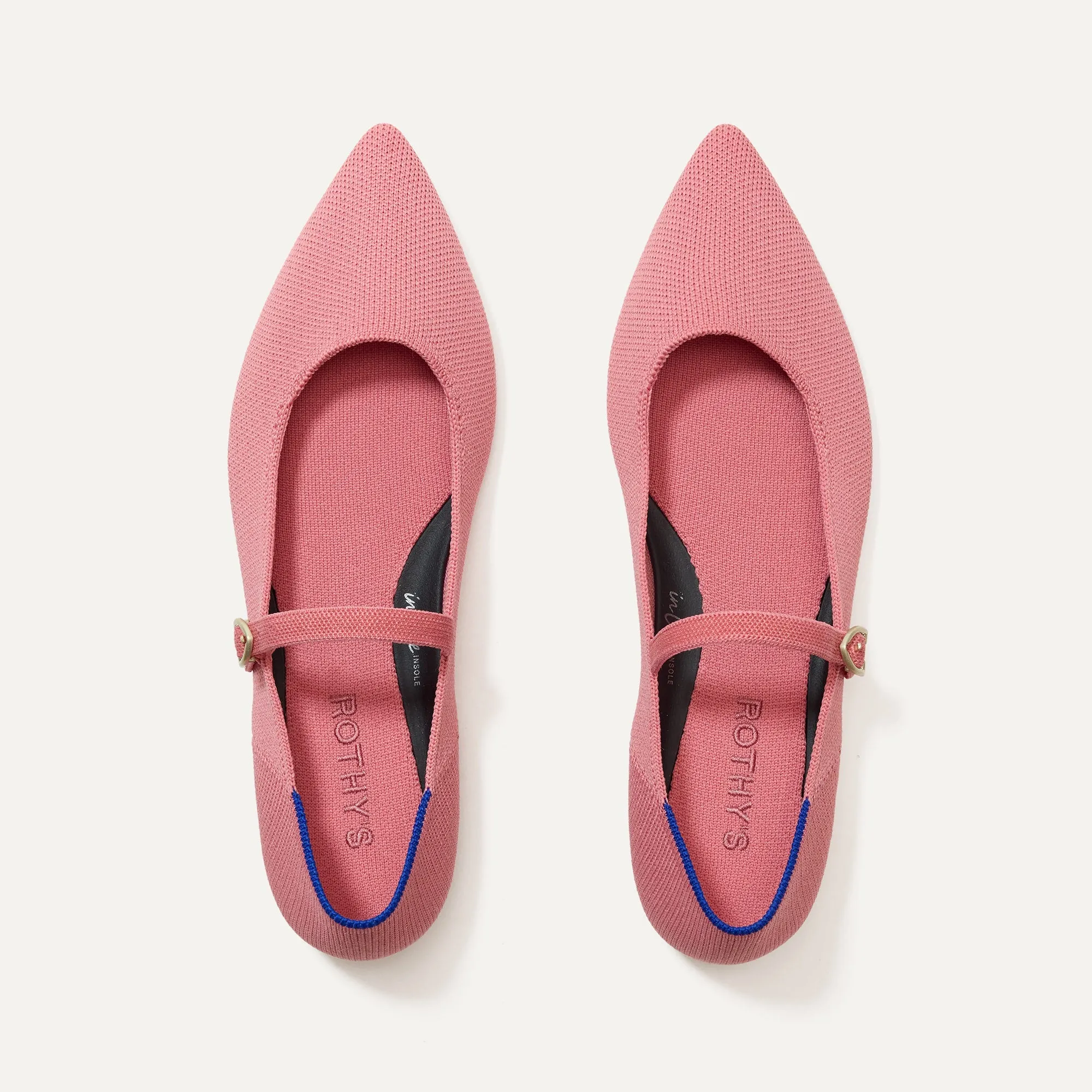 The Point Mary Jane II - Tulip sold by Rothy's