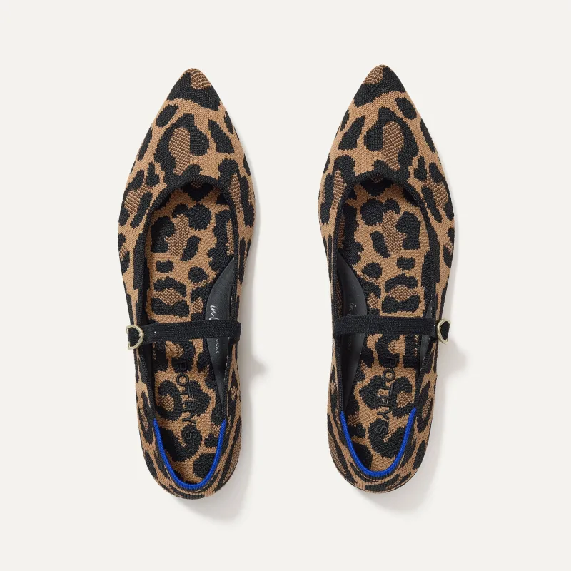 The Point Mary Jane II - Amber Cat sold by Rothy's