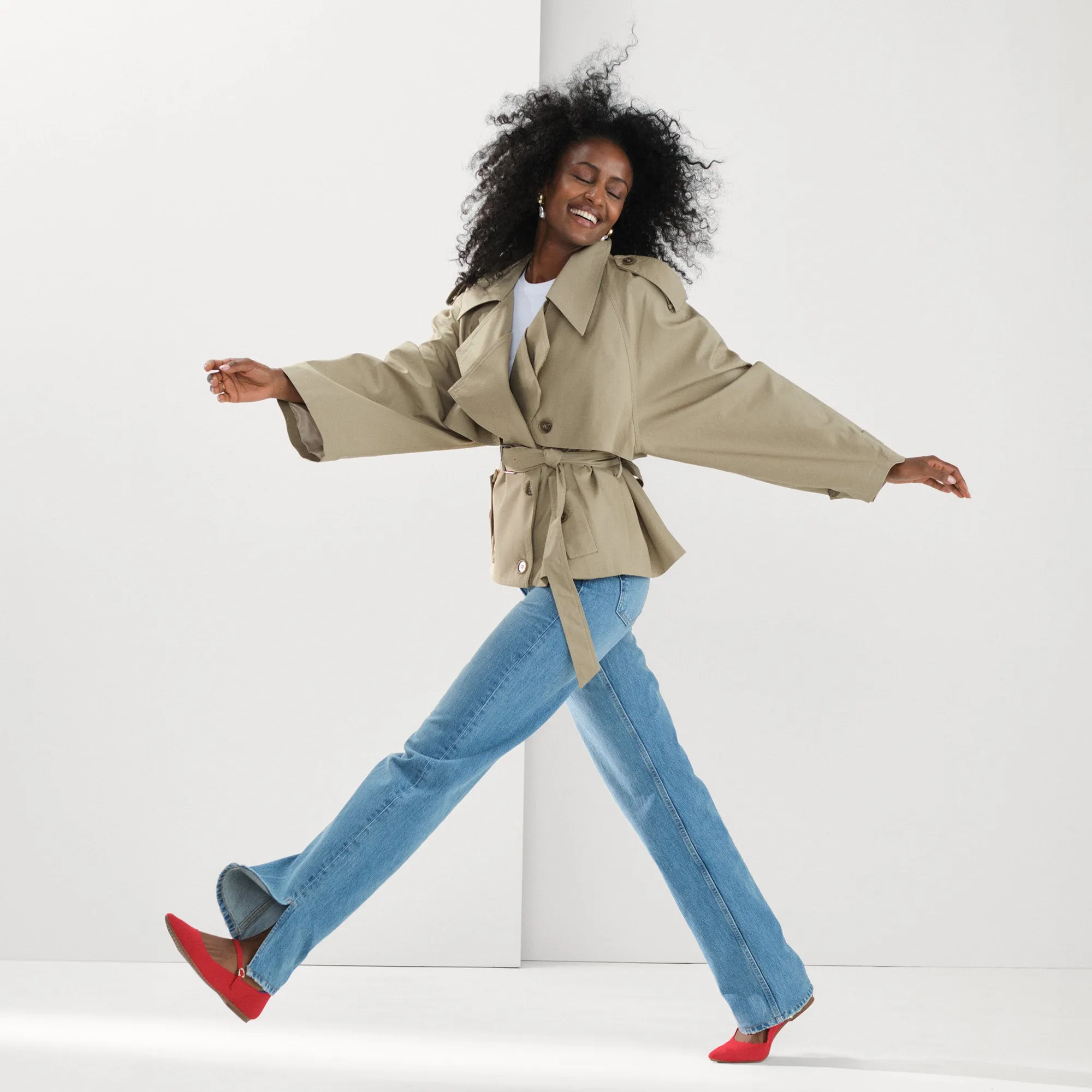 The Point Mary Jane II - Red Crisp sold by Rothy's product image thumbnail 3