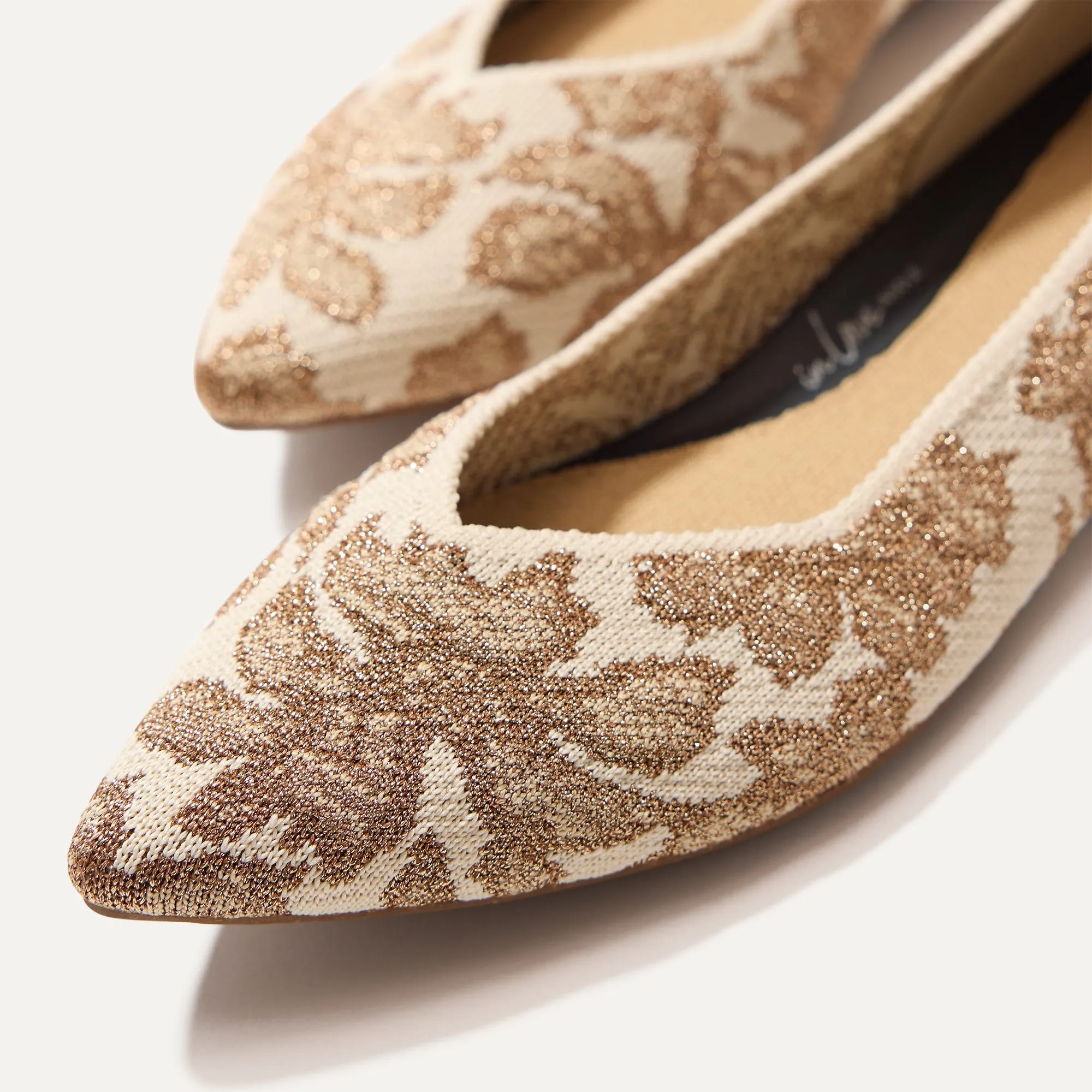 The Point II - Gold Chantilly sold by Rothy's product image thumbnail 2