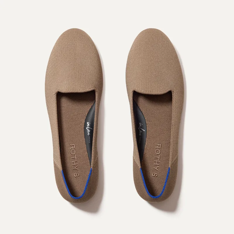 The Lounge Loafer - Latte sold by Rothy's