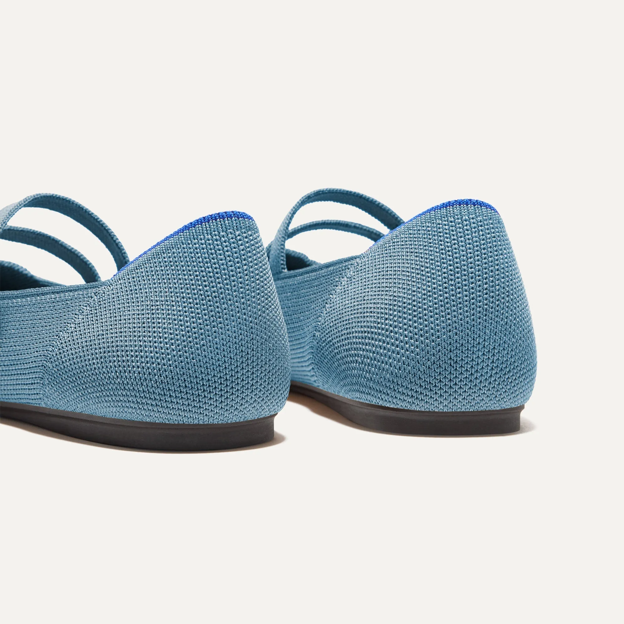 The Double Buckle Mary Jane - Sky sold by Rothy's product image thumbnail 5