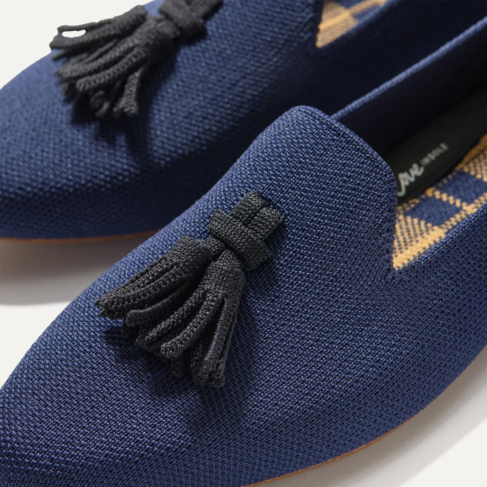The Almond Tassel Loafer - Deep Navy sold by Rothy's product image thumbnail 2