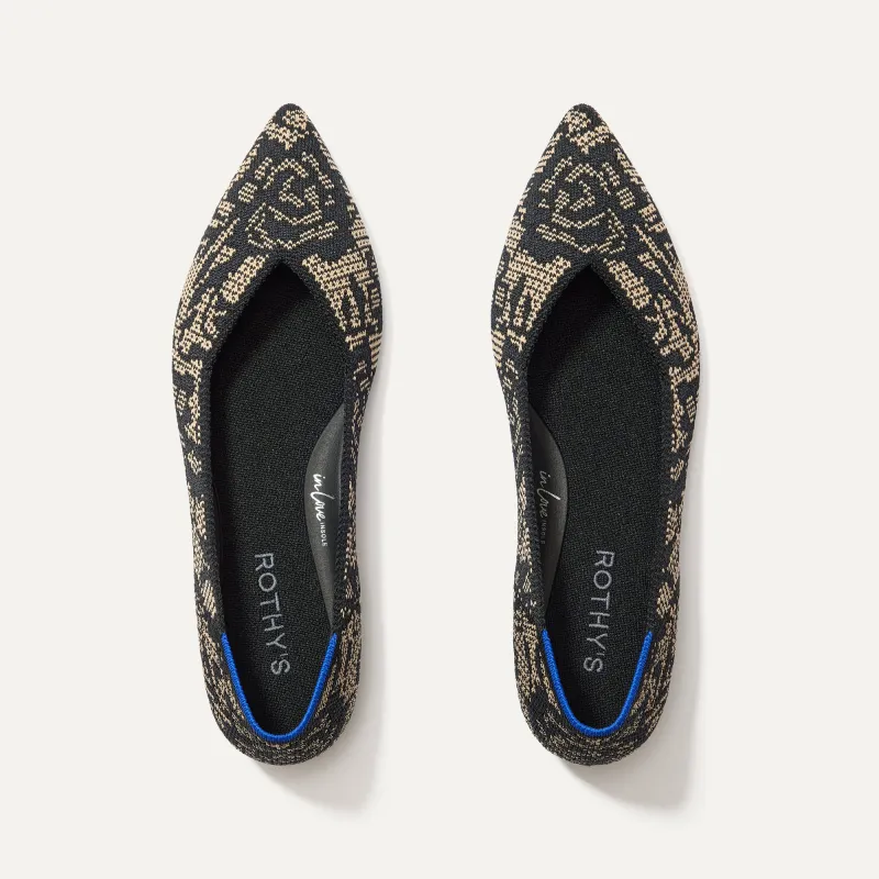 The Point II - Chantilly Noir sold by Rothy's