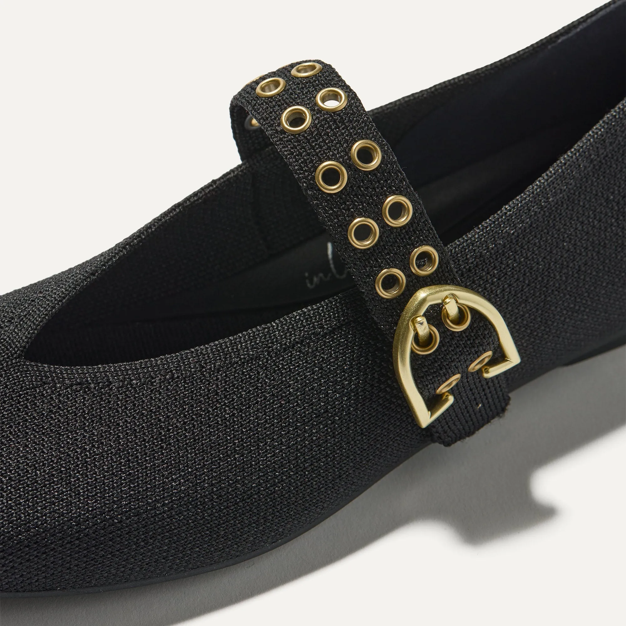 The Max Buckle Mary Jane - Black sold by Rothy's product image thumbnail 2
