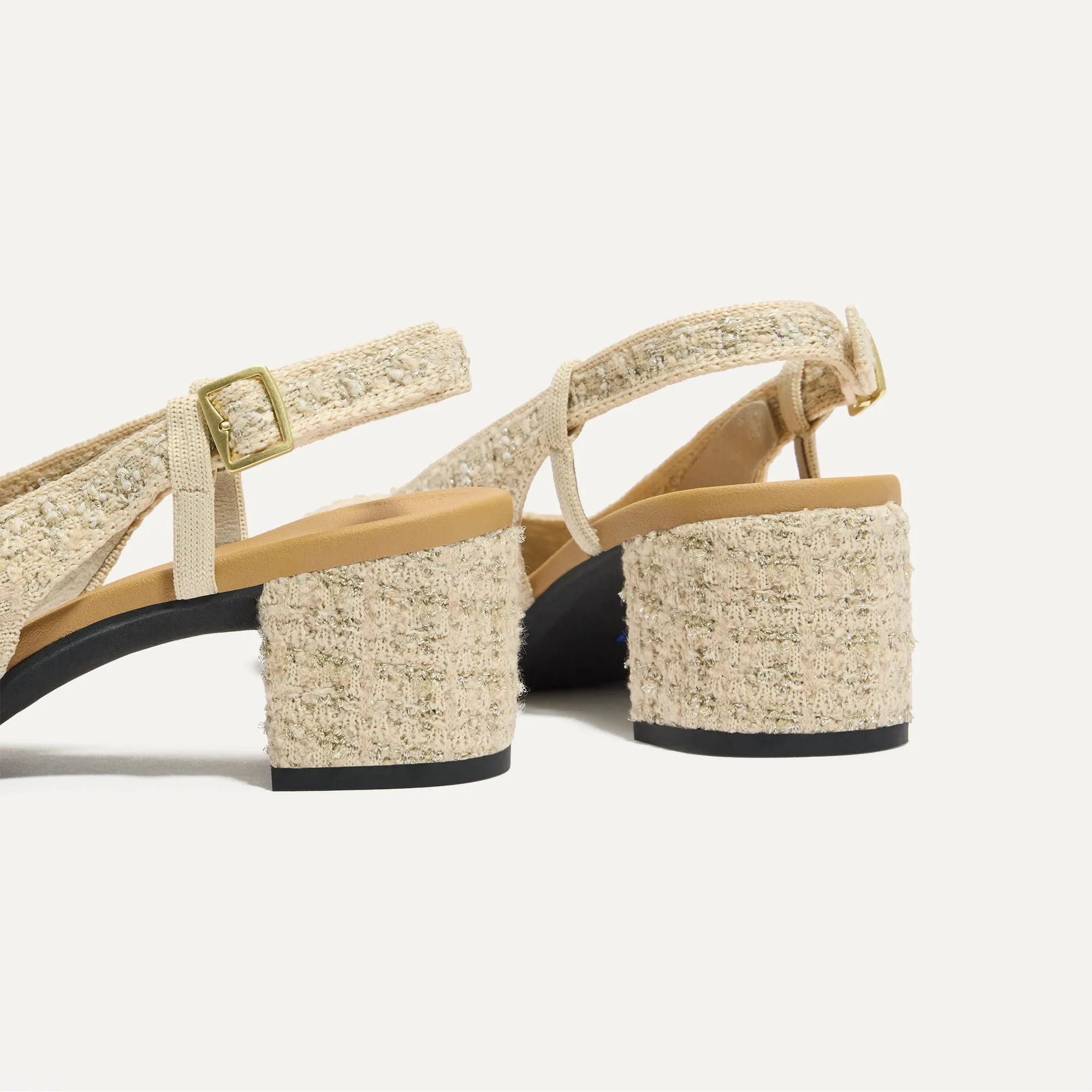 The Heel Ballet Slingback - Pearl Tweed sold by Rothy's product image thumbnail 5