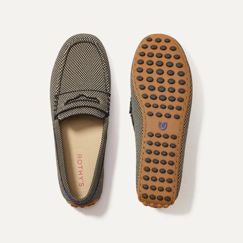 The Daily Driver - Classic Micro Check made by Rothy's