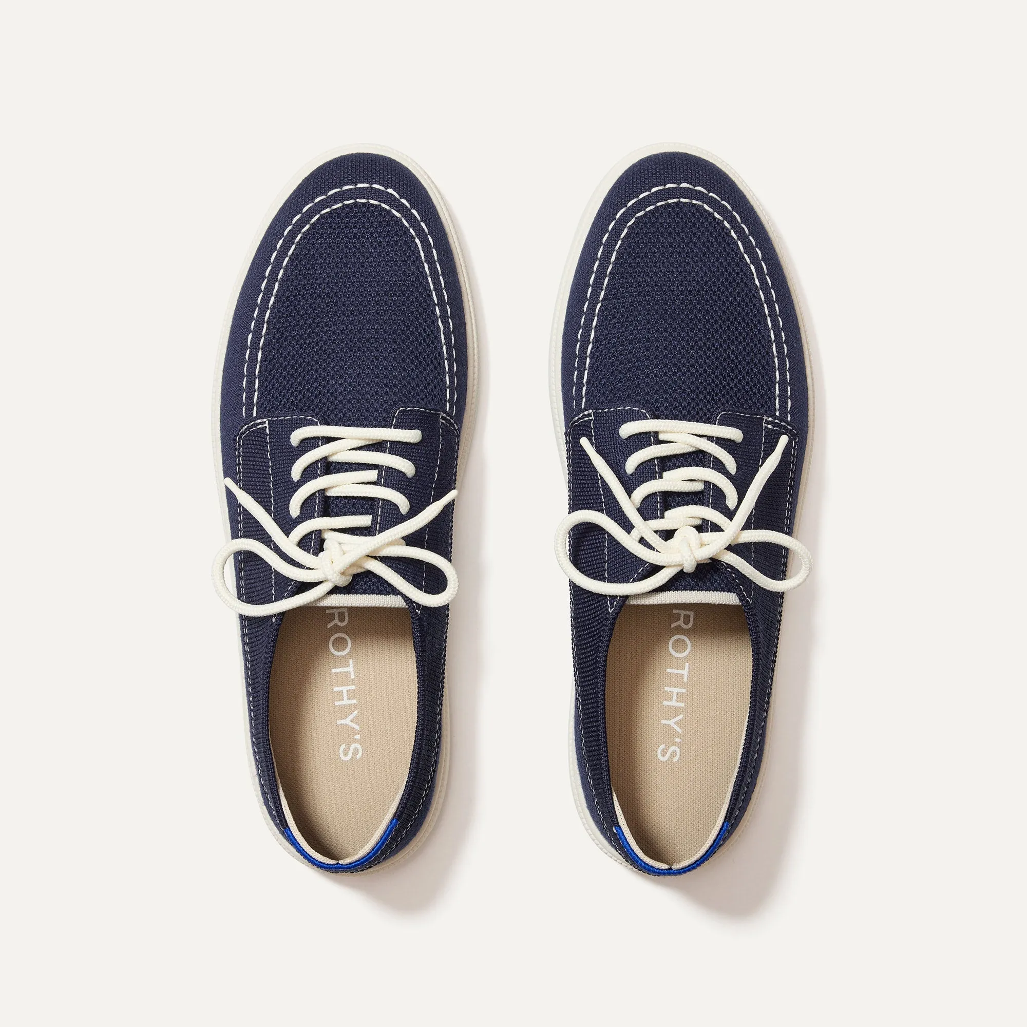 The Ravello Boat Shoe - Nautical Navy sold by Rothy's product image thumbnail 4