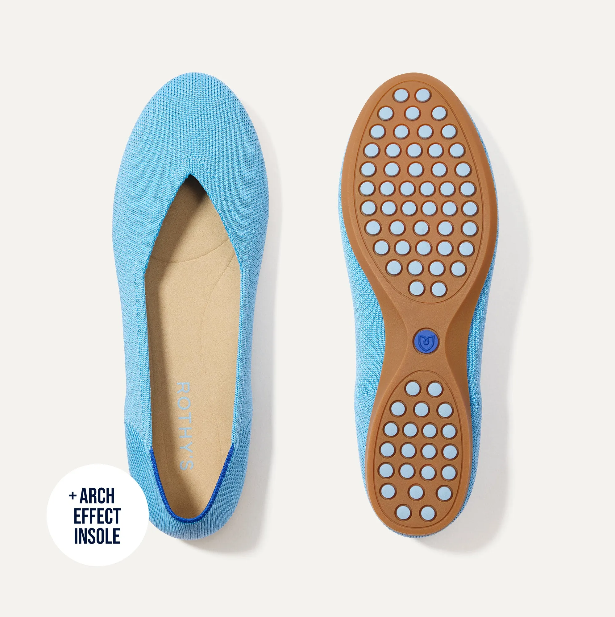 The Daily Flat - Robin Blue sold by Rothy's product image thumbnail 2
