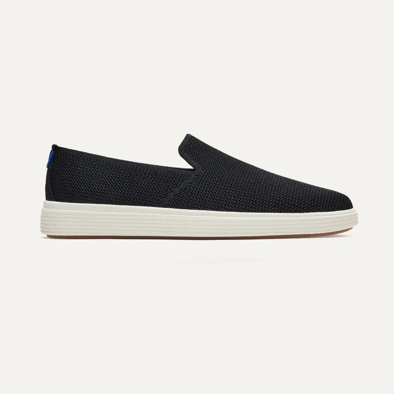 The Ravello Slip On Sneaker - Black sold by Rothy's