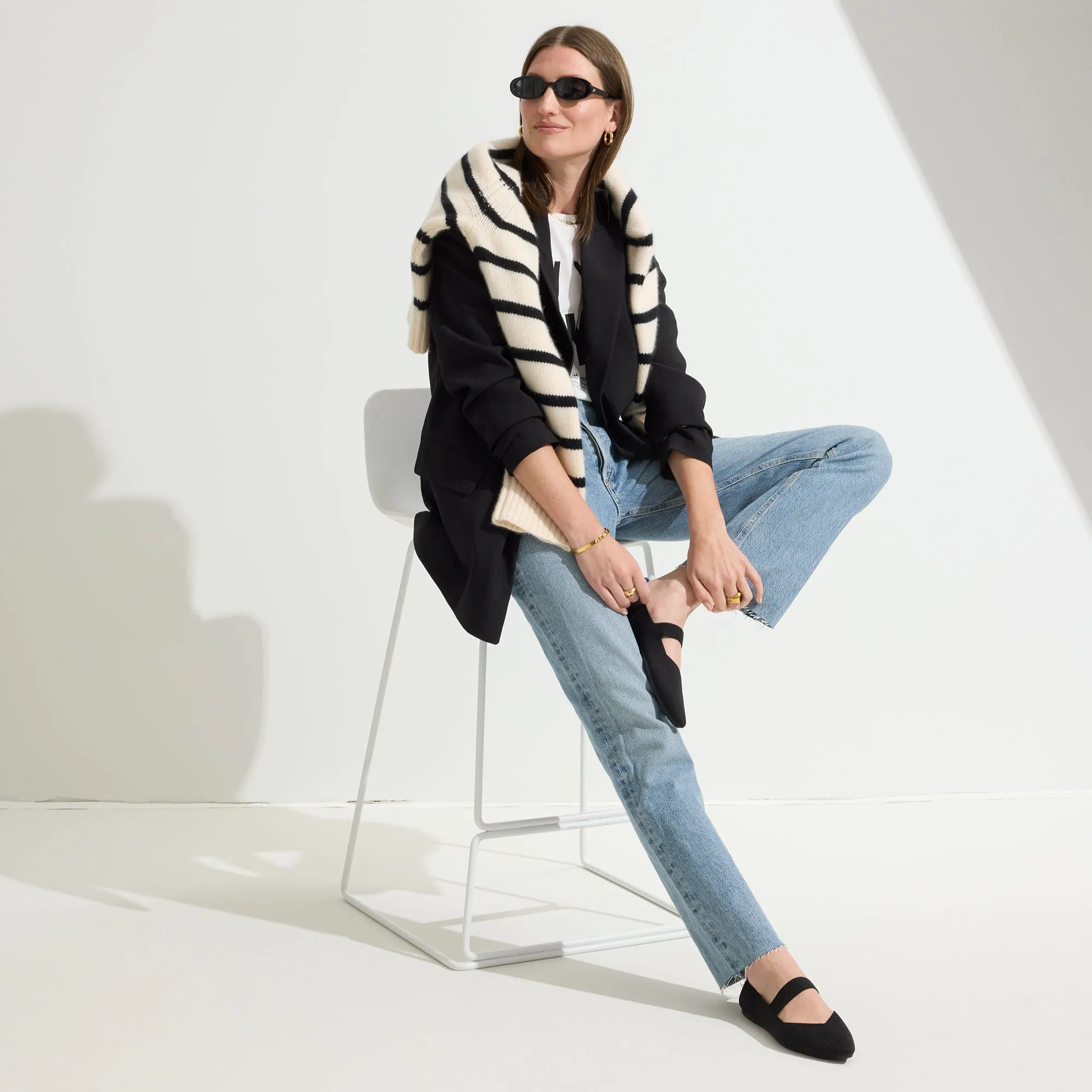 The Point Mary Jane - Black sold by Rothy's product image thumbnail 3