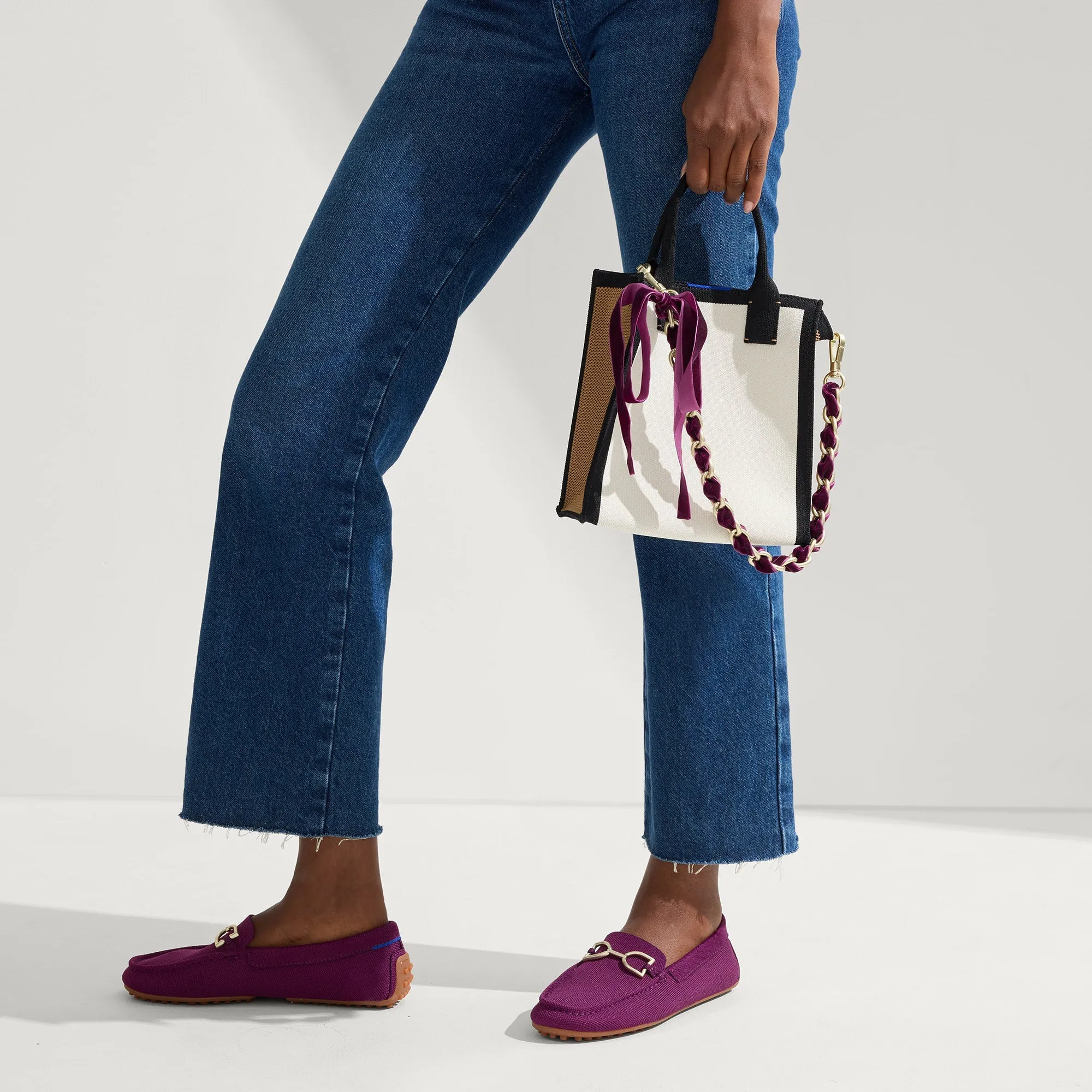 The Shoulder Strap - Velvet Plum Chain sold by Rothy's product image thumbnail 5