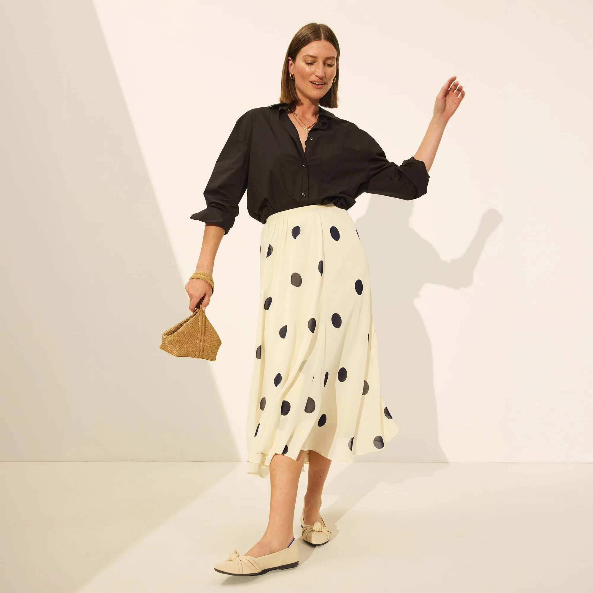 The Party Pouch - Goldstone sold by Rothy's product image thumbnail 4