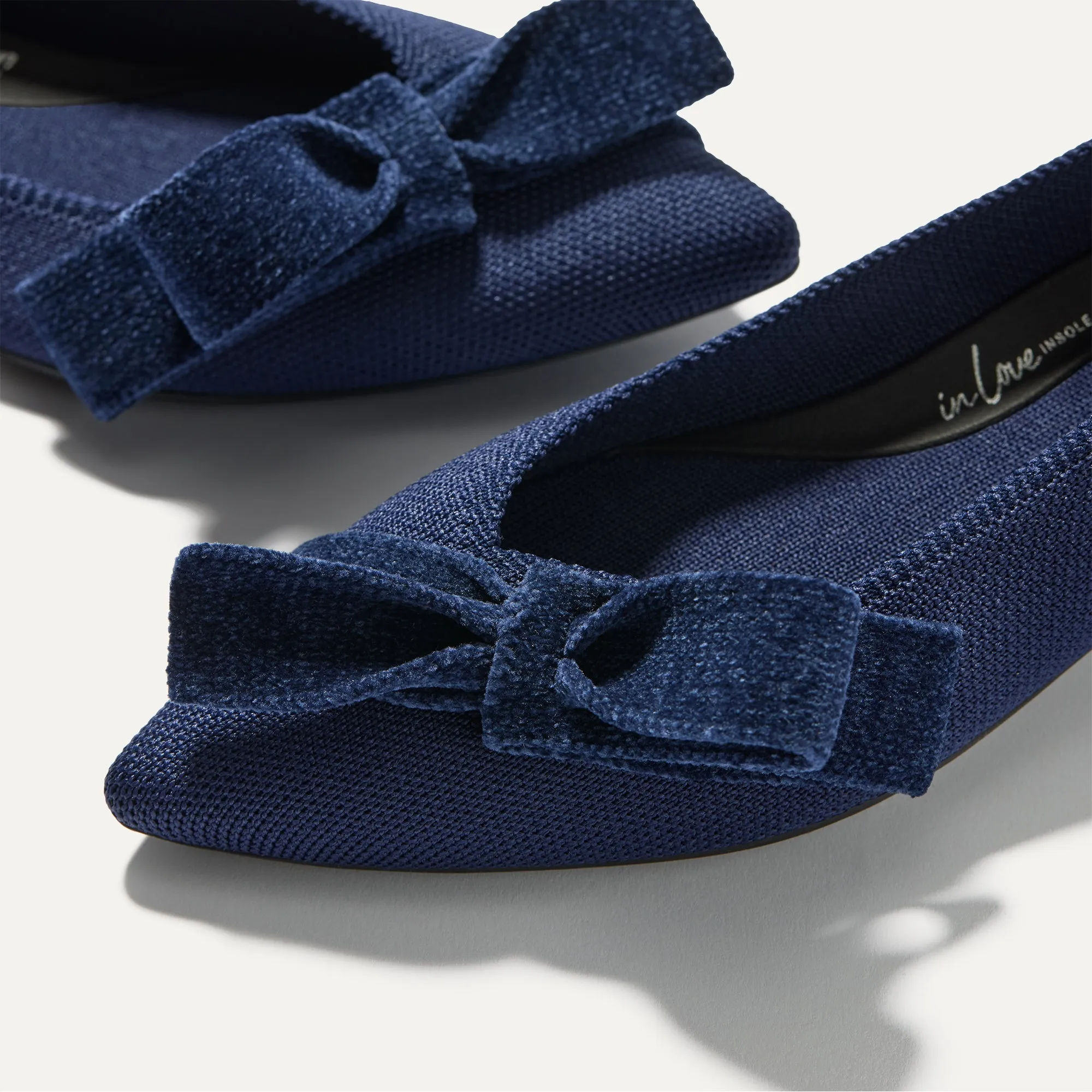 The Bow Point II - Deep Navy sold by Rothy's product image thumbnail 2