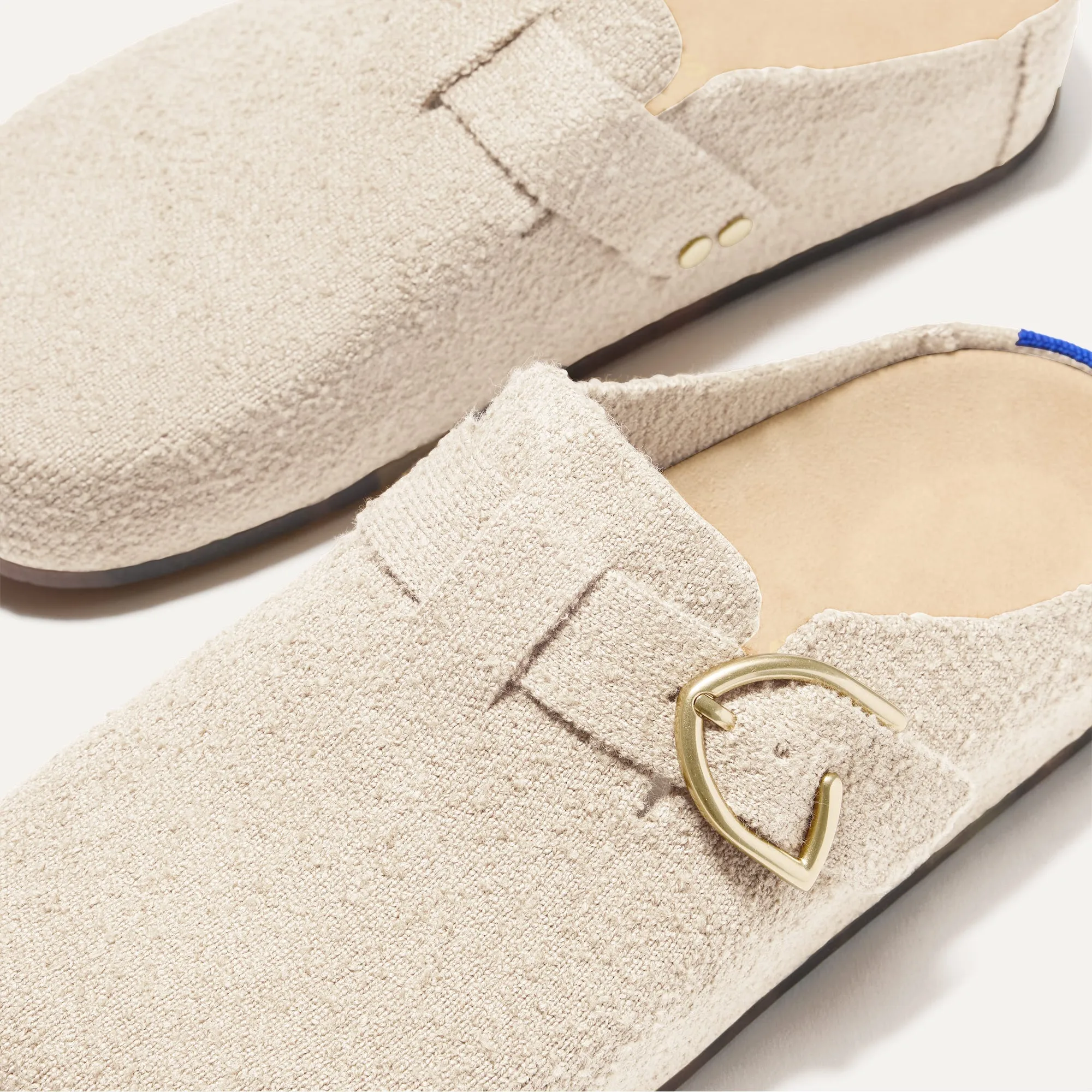 The Buckle Clog - Honeybun Bouclé sold by Rothy's product image thumbnail 5