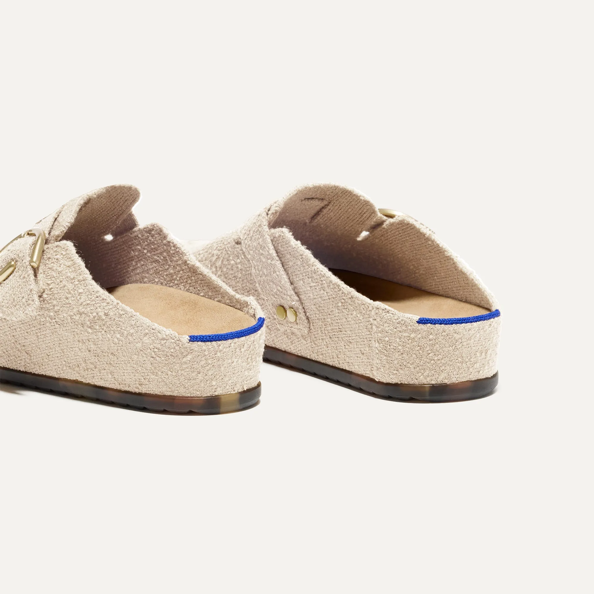 The Buckle Clog - Honeybun Bouclé sold by Rothy's product image thumbnail 2