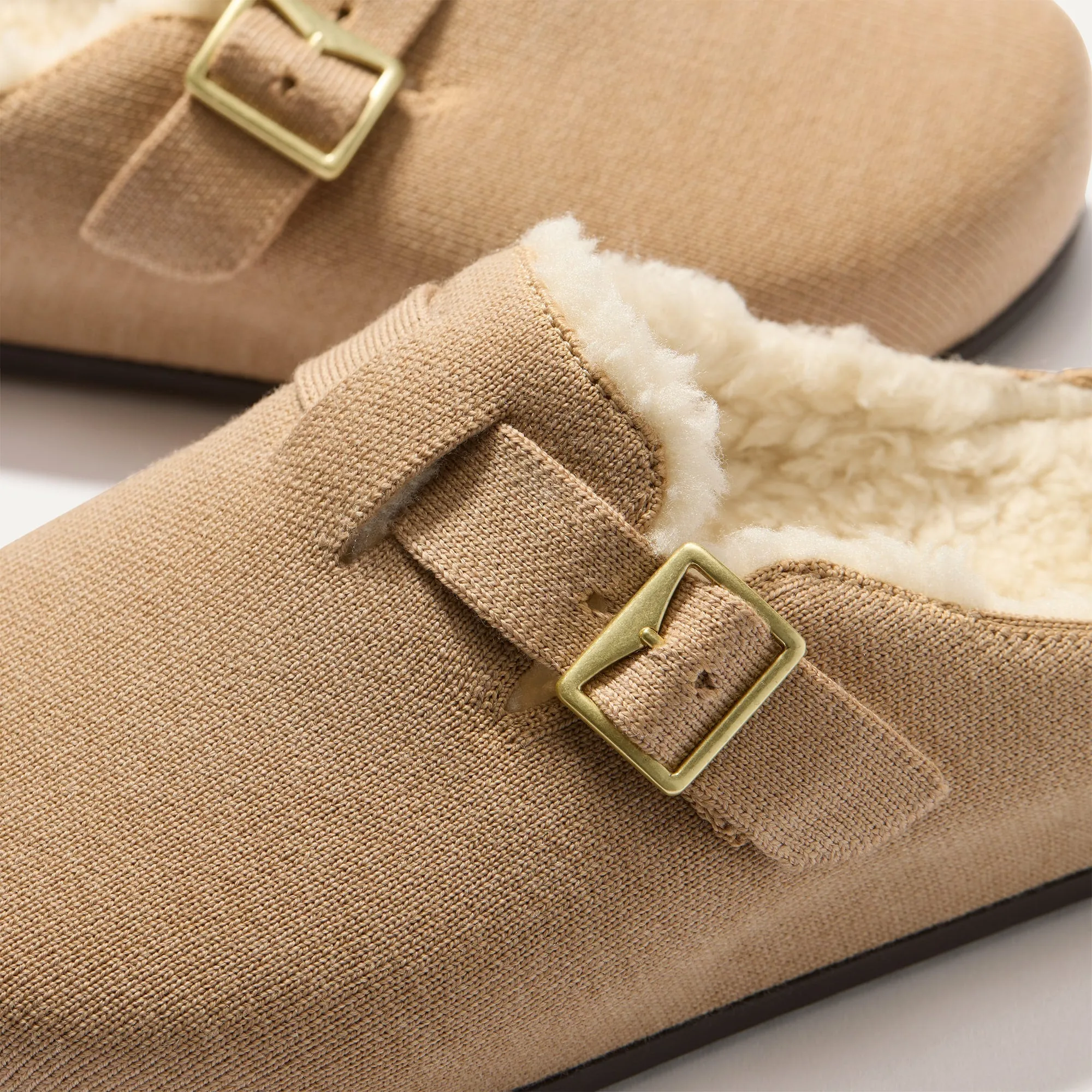 The Cozy Buckle Clog - Honey sold by Rothy's product image thumbnail 5