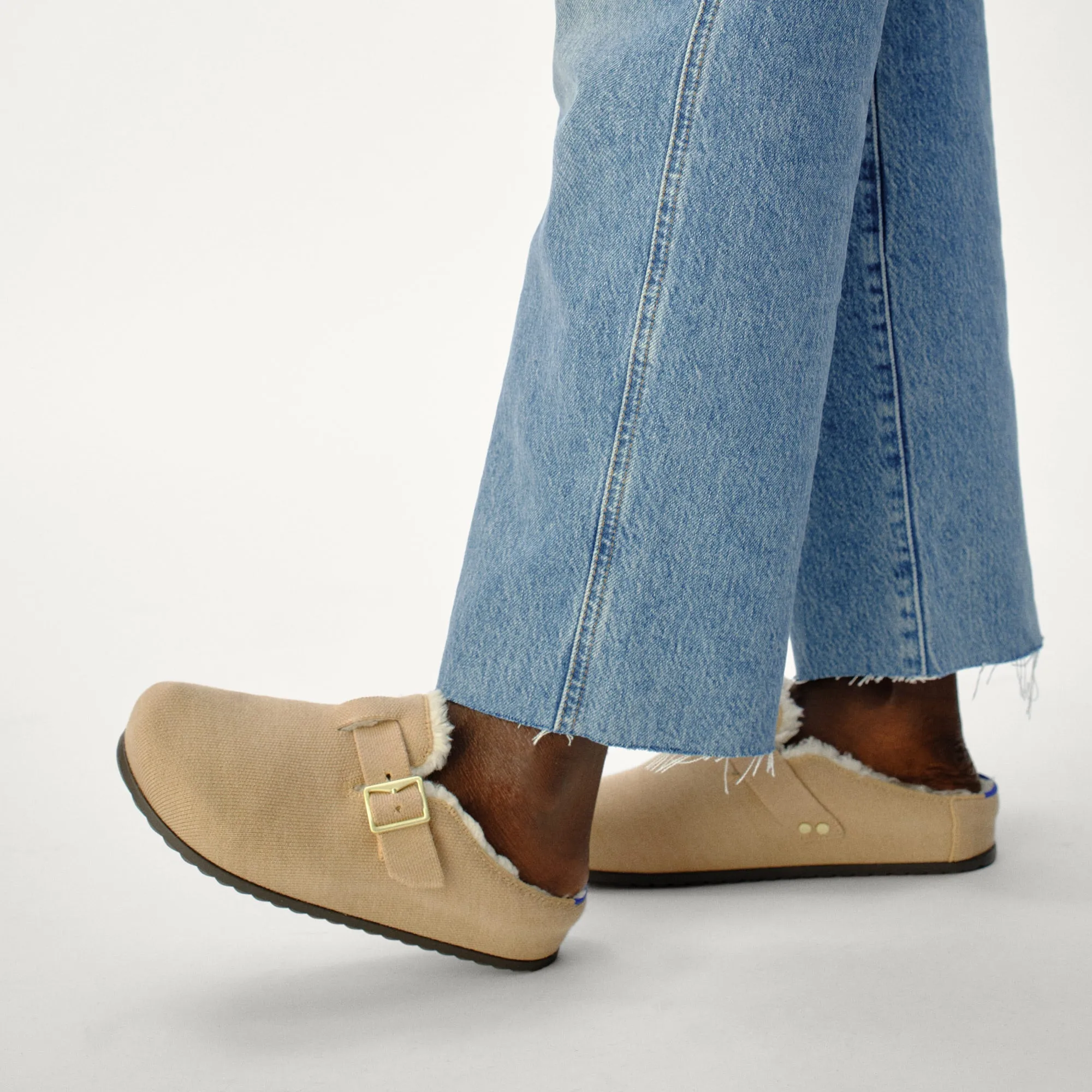 The Cozy Buckle Clog - Honey sold by Rothy's product image thumbnail 3