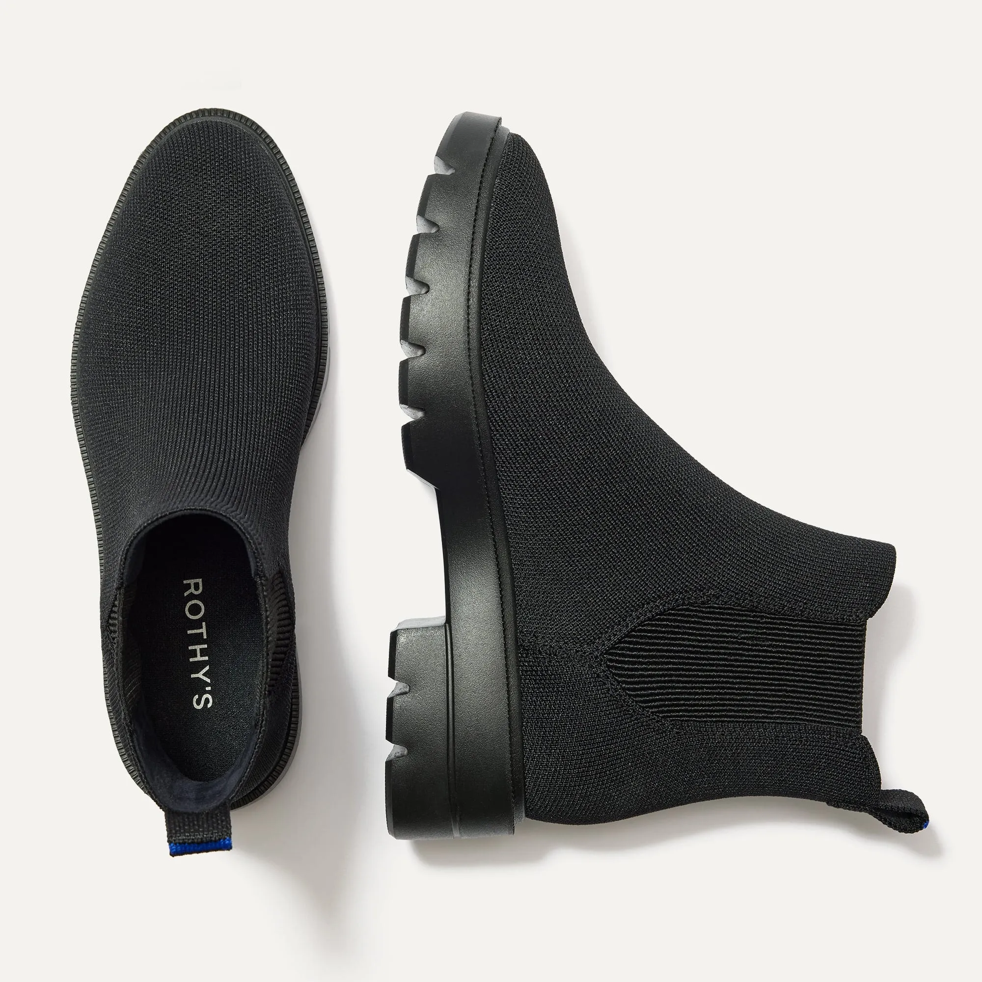 The Puddle Skipper Boot - Black sold by Rothy's product image thumbnail 4