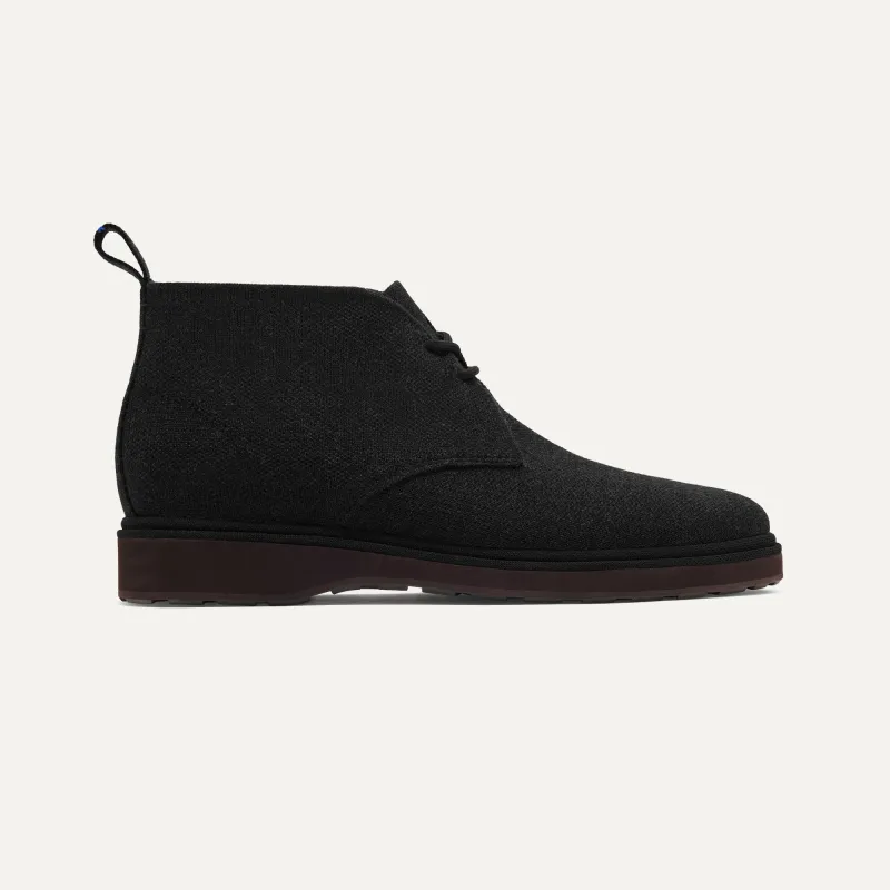 The Chukka Boot - Black sold by Rothy's