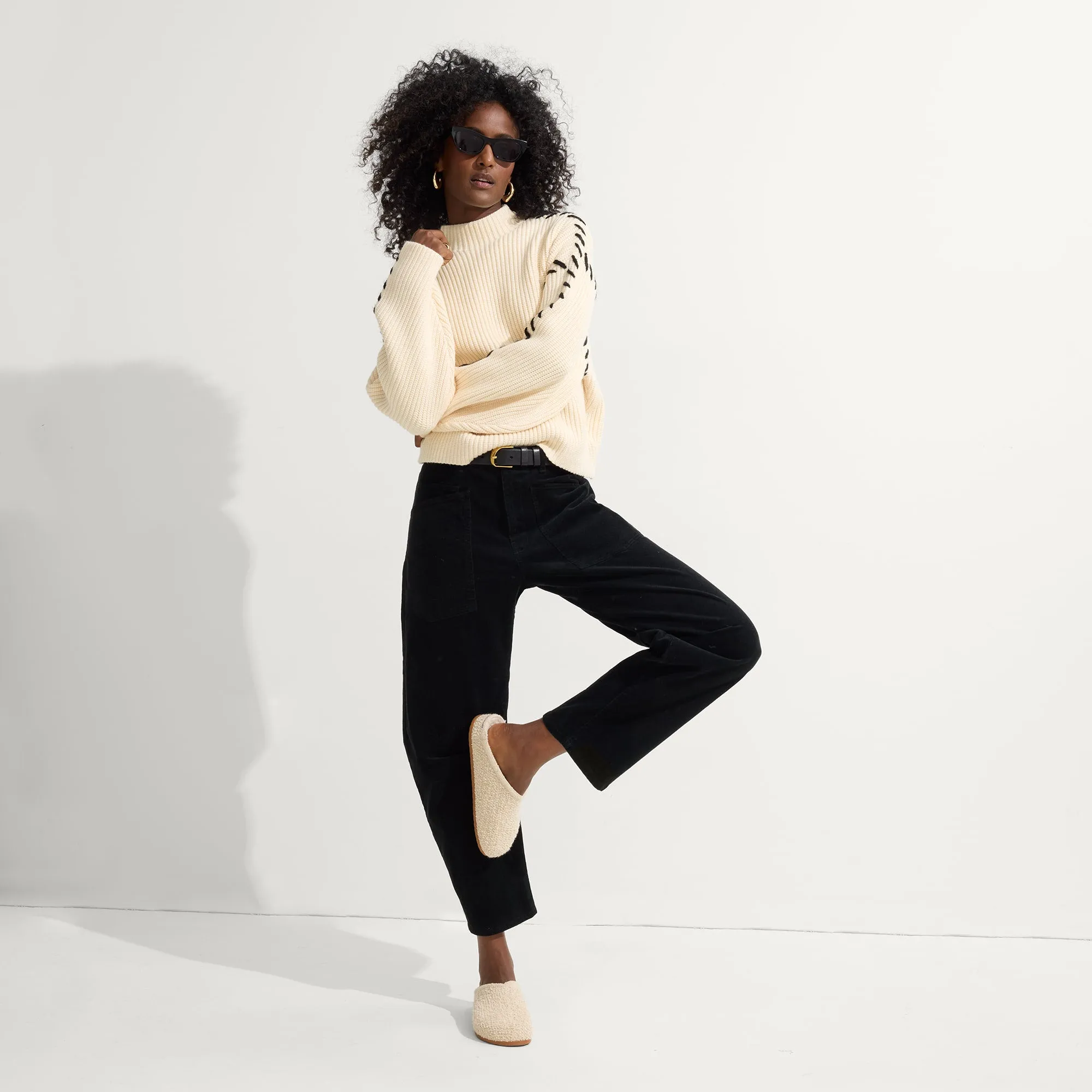 The Cozy Clog - Honeybun Bouclé sold by Rothy's product image thumbnail 4