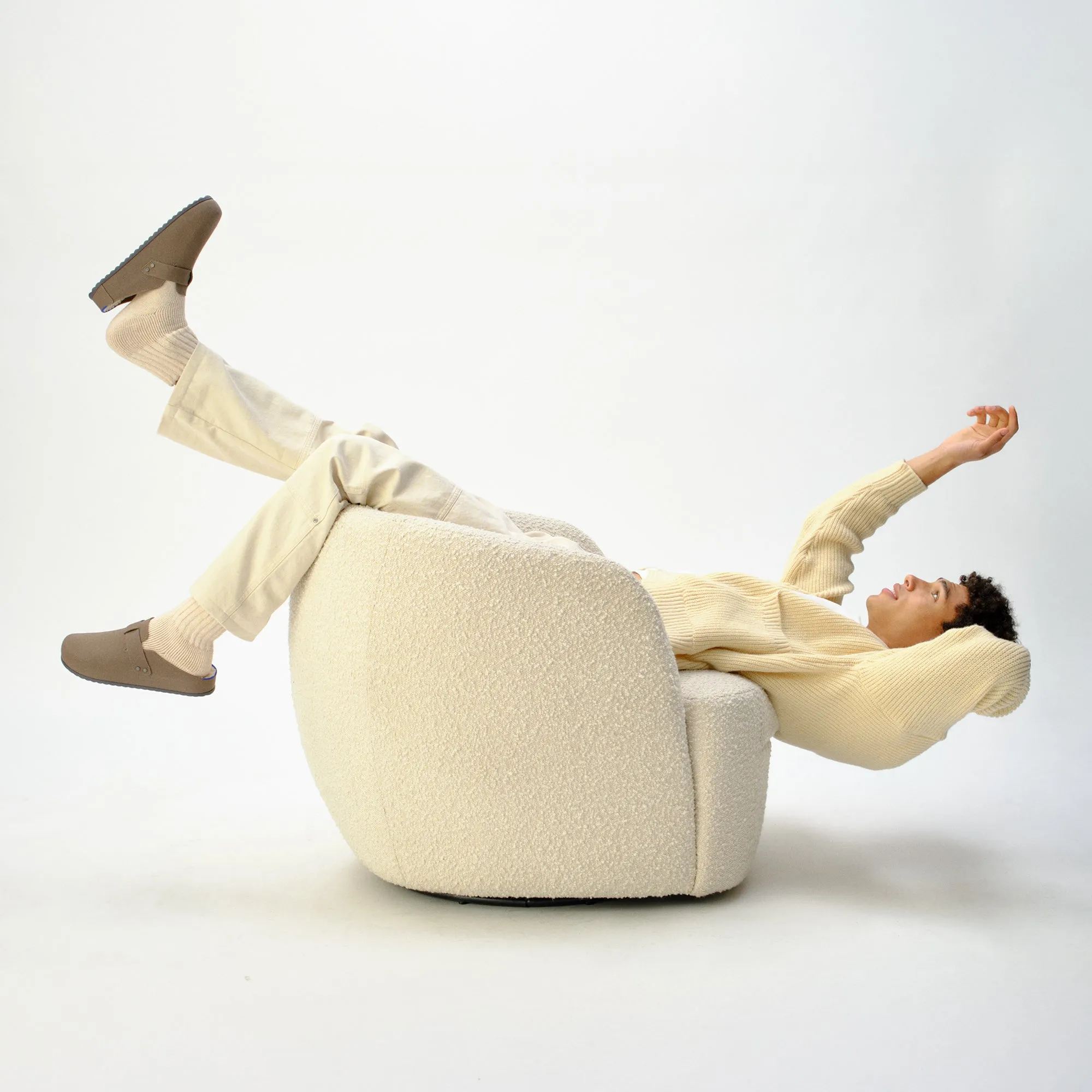 The Men's Cozy Clog - Sparrow sold by Rothy's product image thumbnail 4