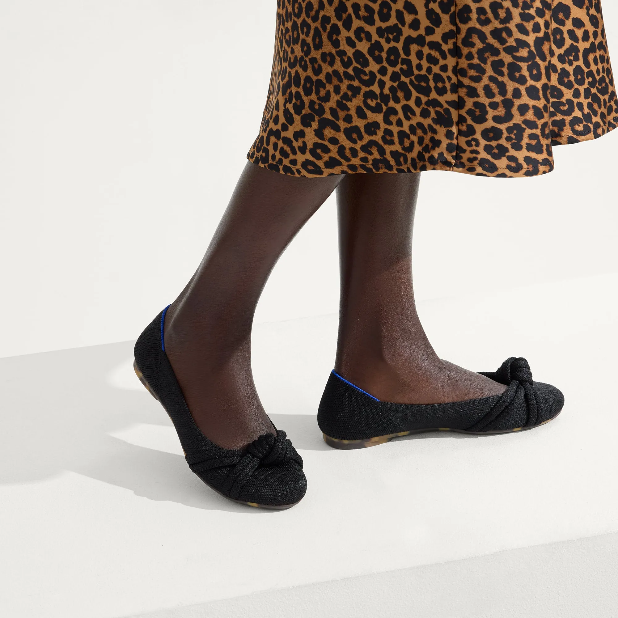 The Knot Ballet Flat - Black sold by Rothy's product image thumbnail 3