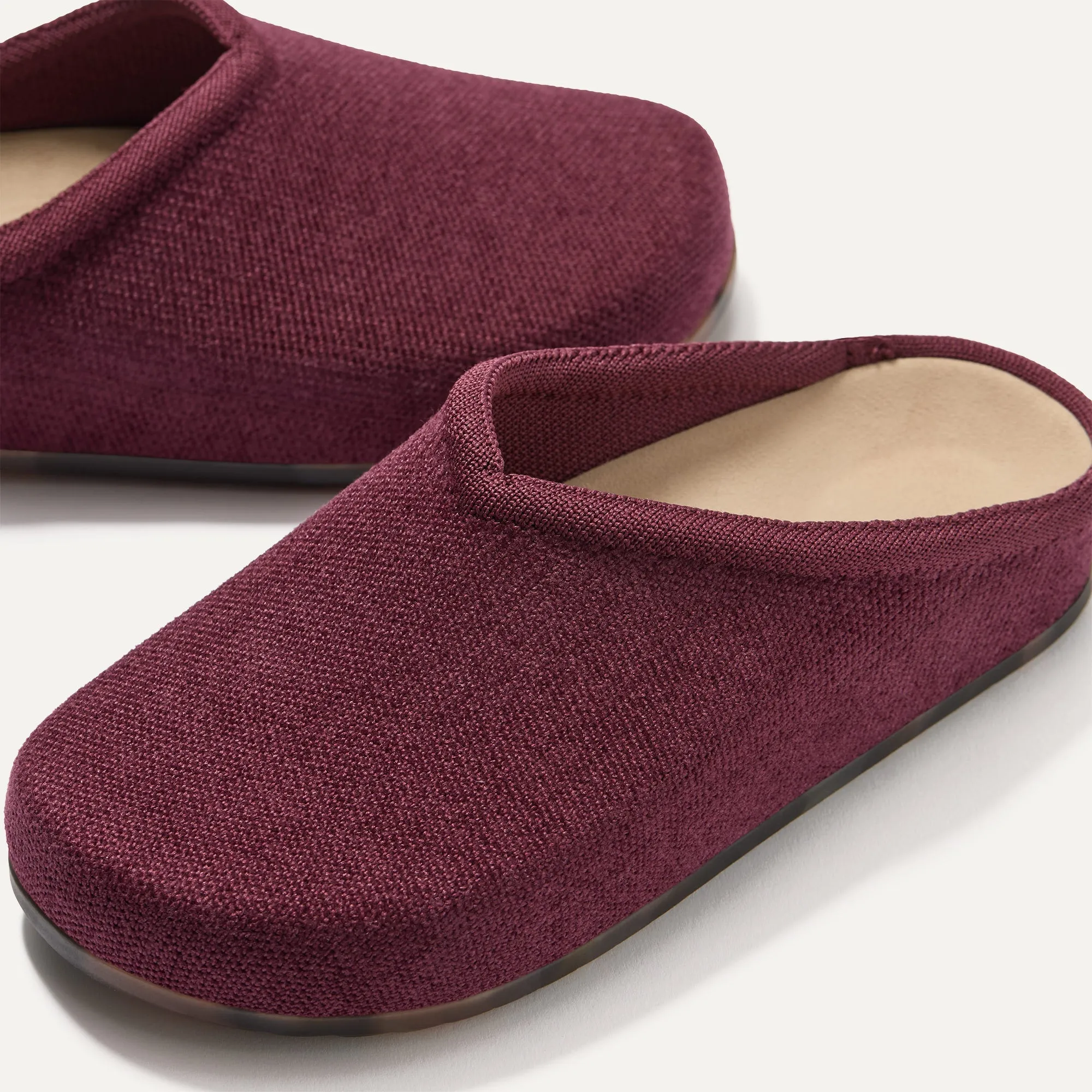 The ReVelvet™ Casual Clog - ReVelvet™ Syrah sold by Rothy's product image thumbnail 2