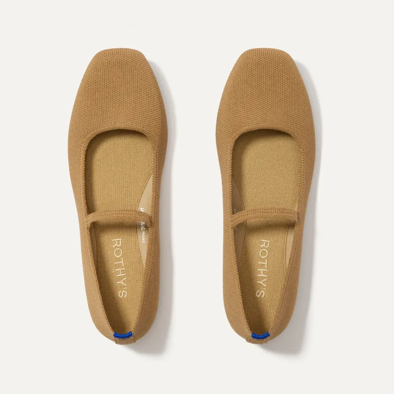 The Max Square Mary Jane - Wren sold by Rothy's