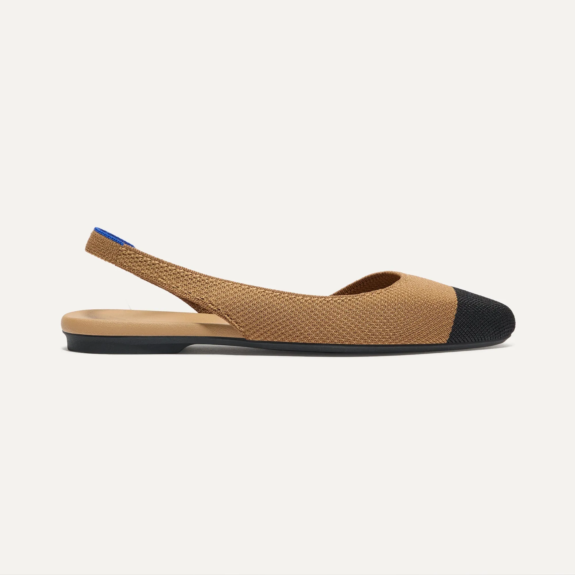 The Almond Slingback - Tawny Captoe sold by Rothy's product image thumbnail 4