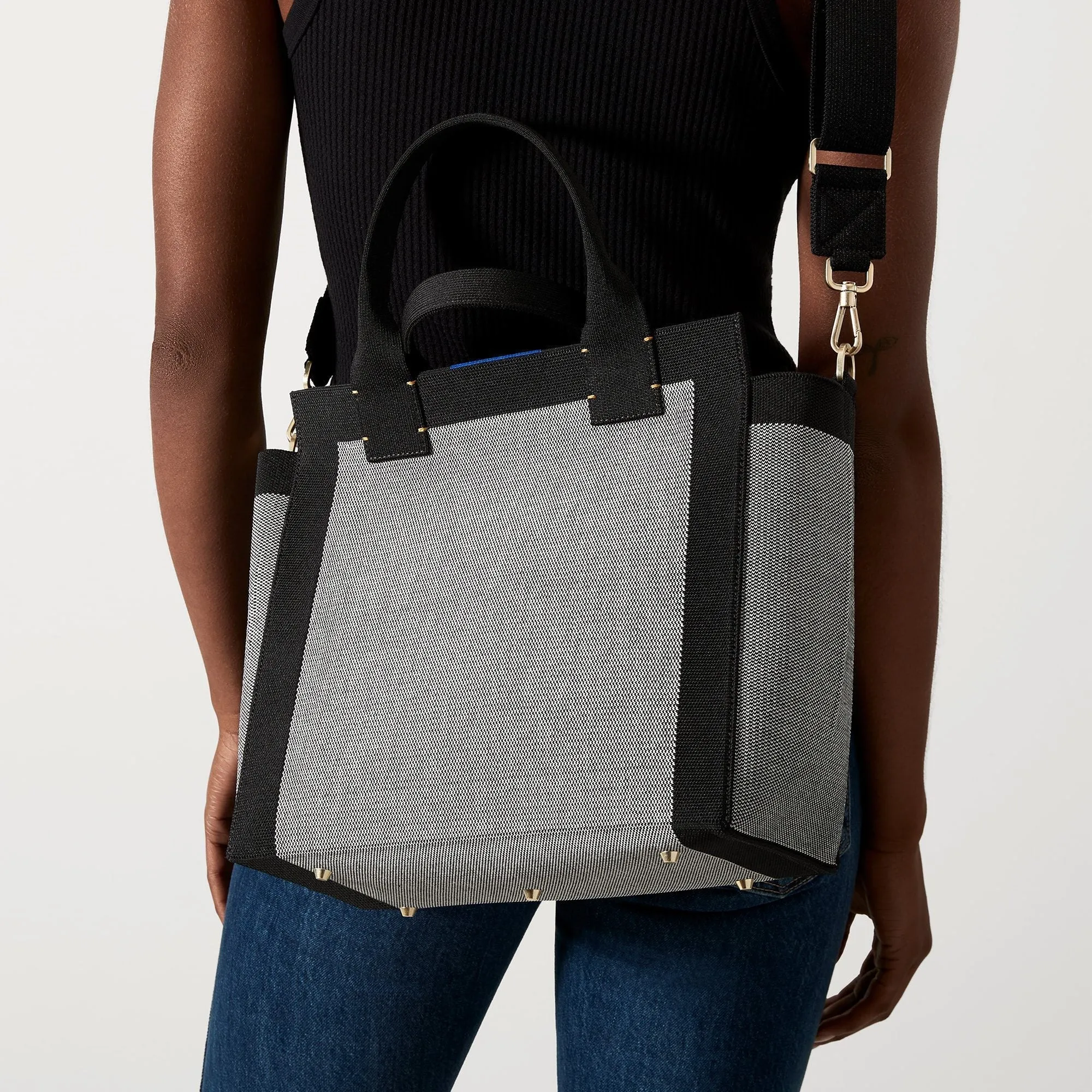 The Handbag - Grey Mist sold by Rothy's product image thumbnail 3