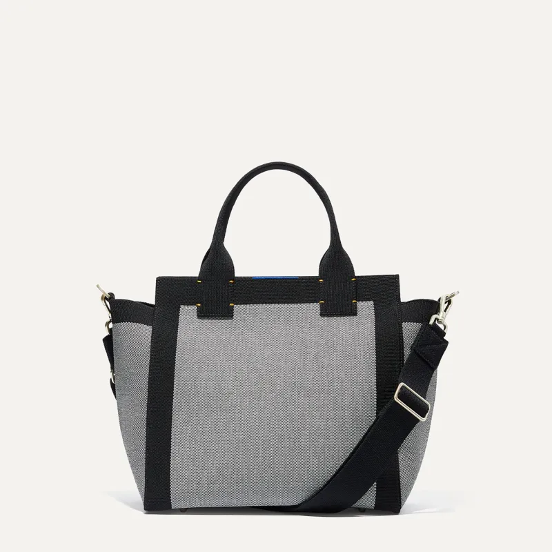 The Handbag - Grey Mist made by Rothy's