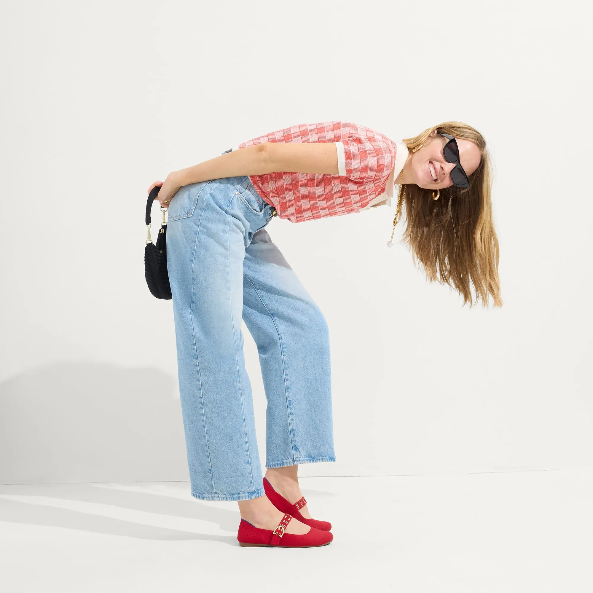 The Ballet Mary Jane - Cherry sold by Rothy's product image thumbnail 4