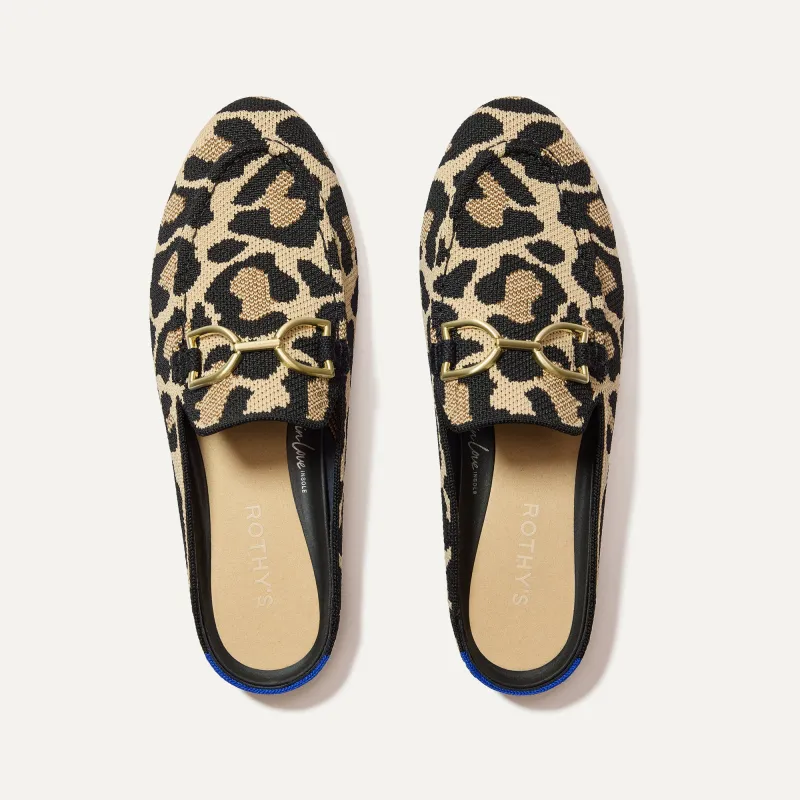The Double Bit Loafer Mule - Desert Cat made by Rothy's