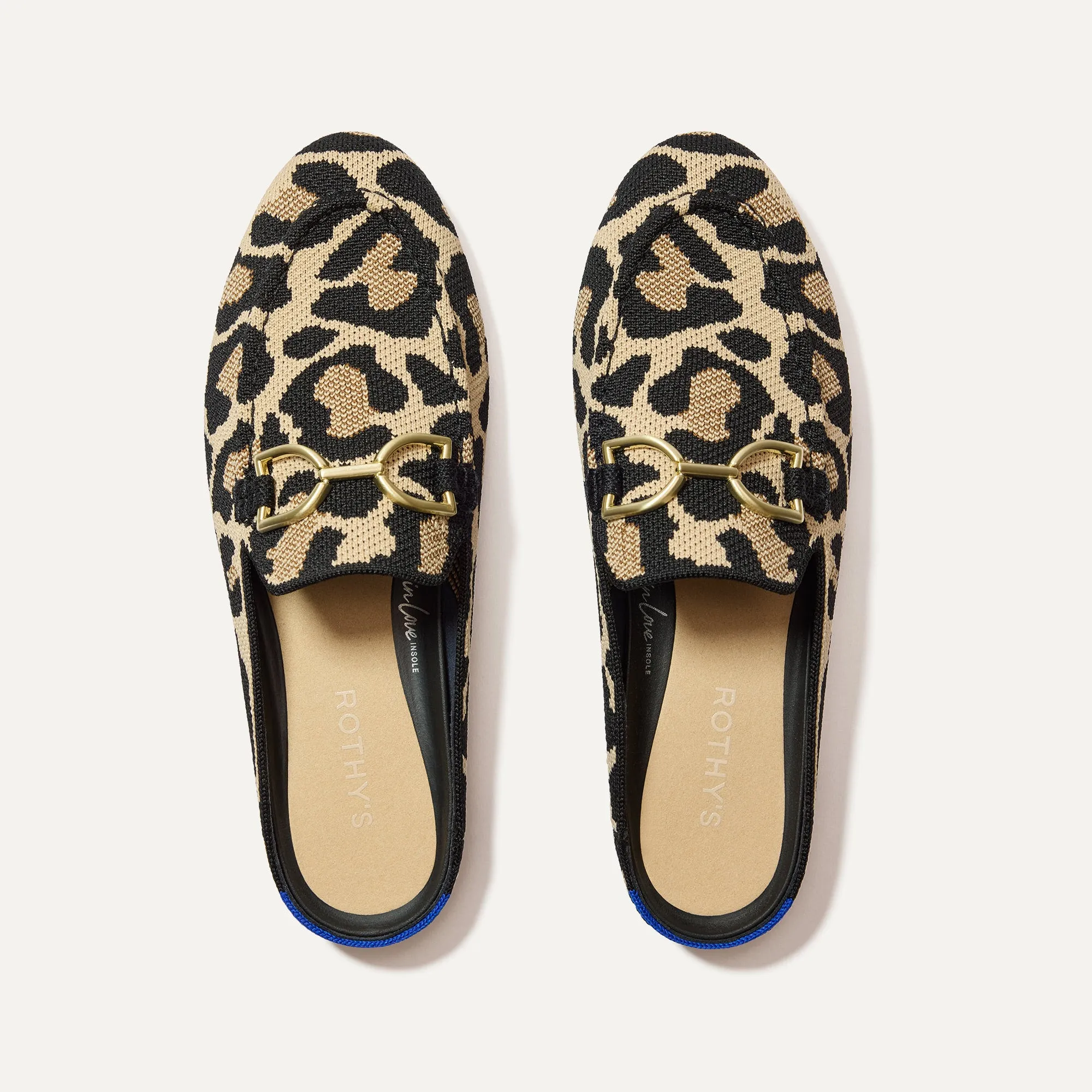 The Double Bit Loafer Mule - Desert Cat sold by Rothy's