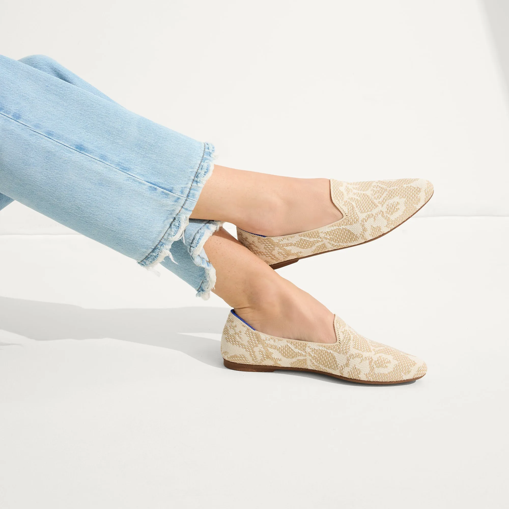 The Almond Loafer - Pearl Bouquet sold by Rothy's product image thumbnail 3