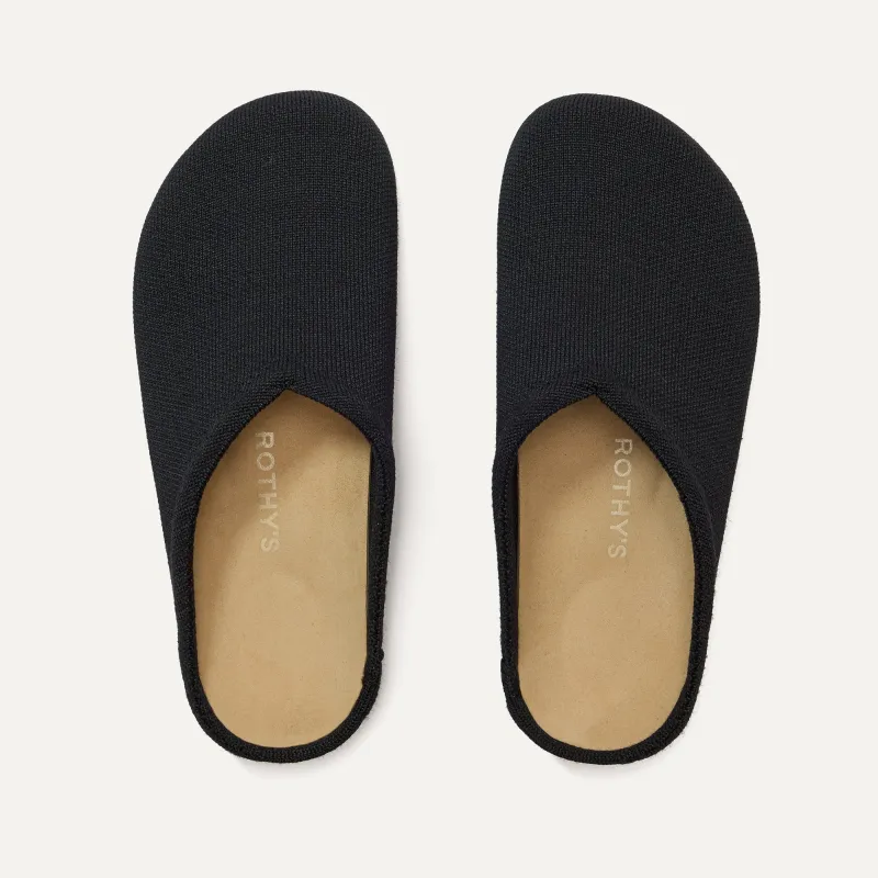 The Casual Clog - Black sold by Rothy's
