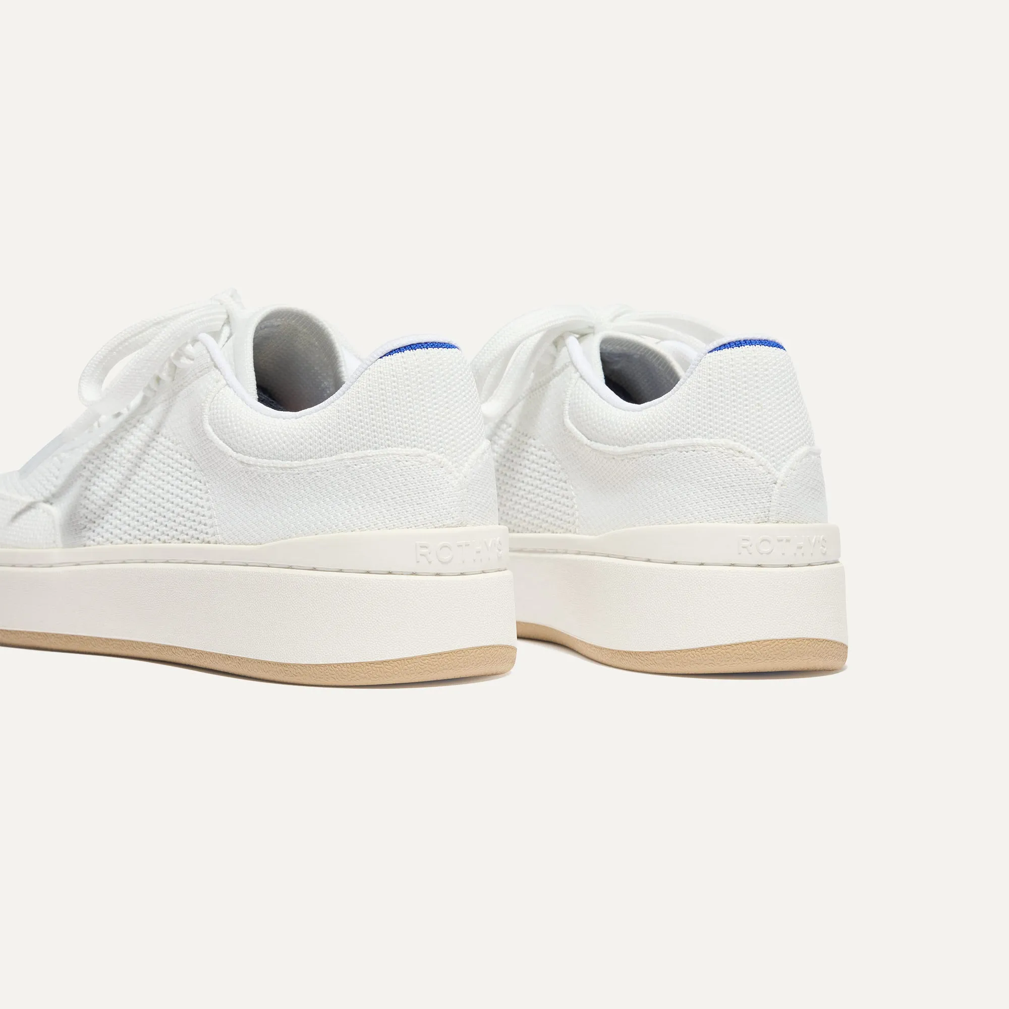 The Court Sneaker - Bright White sold by Rothy's product image thumbnail 5