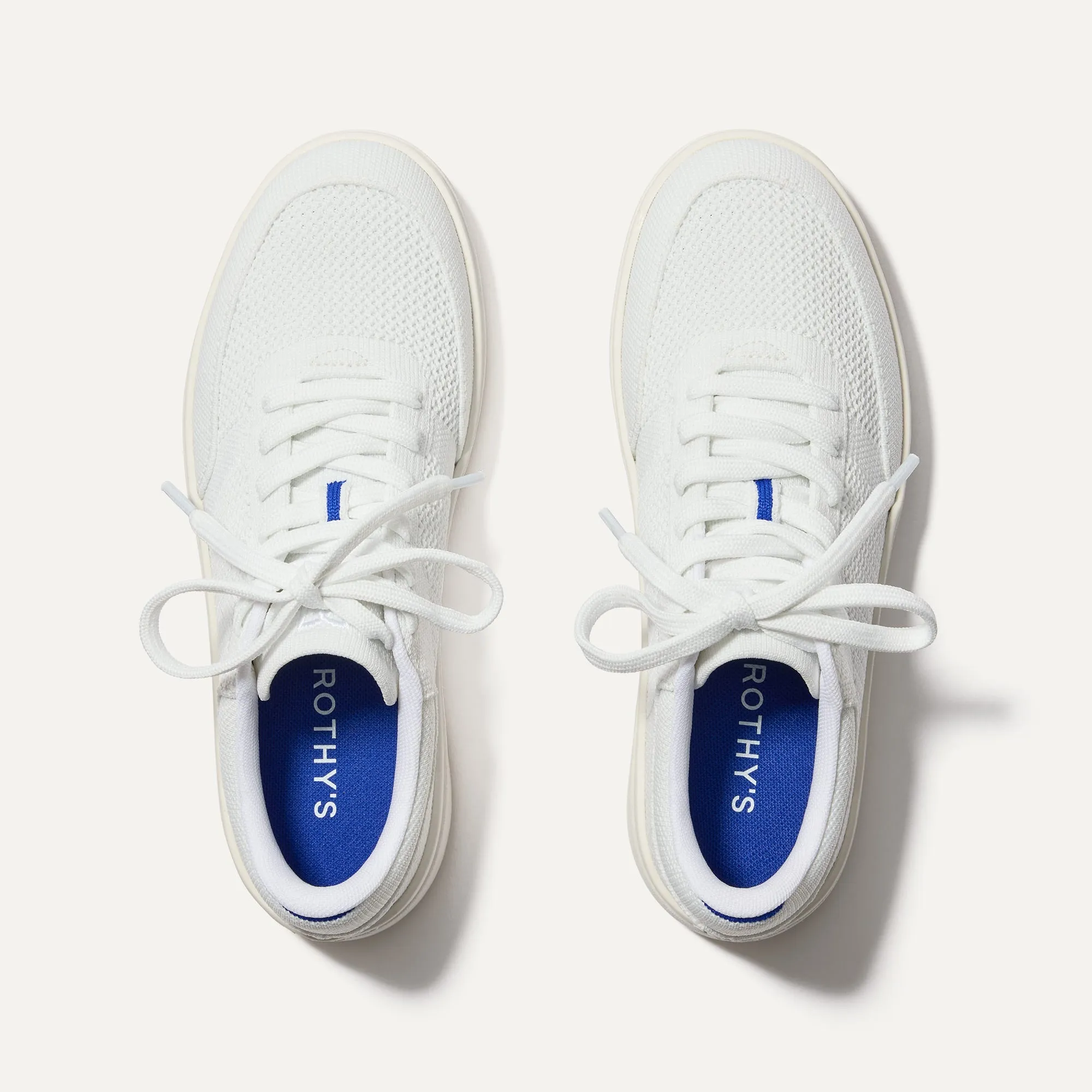 The Court Sneaker - Bright White sold by Rothy's product image thumbnail 4
