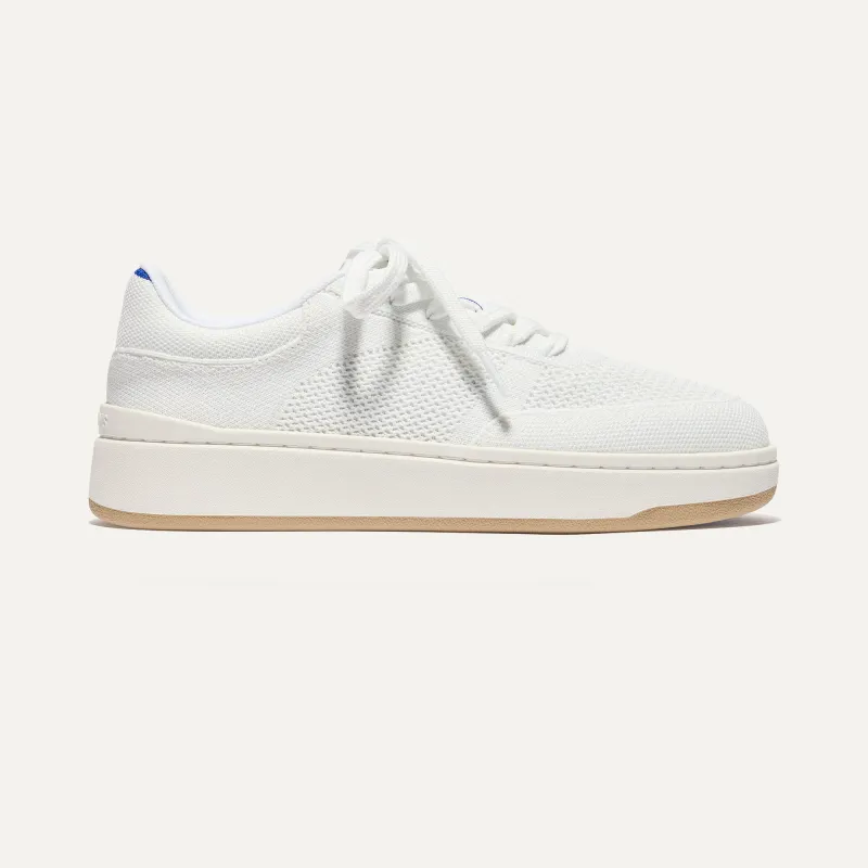 The Court Sneaker - Bright White sold by Rothy's
