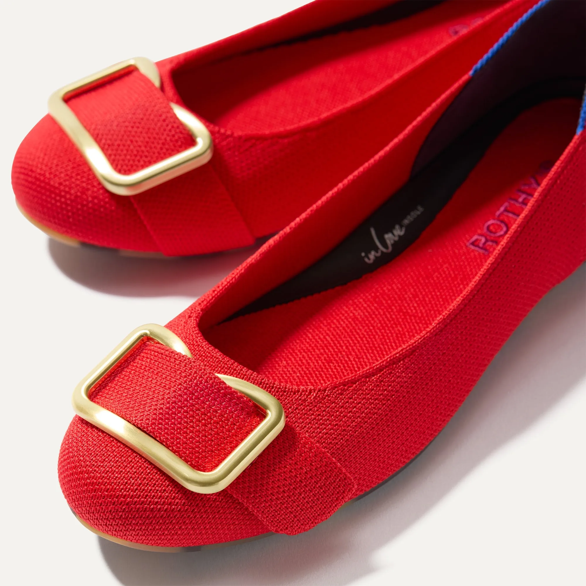 The Emblem Ballet Flat - Cardinal sold by Rothy's product image thumbnail 2