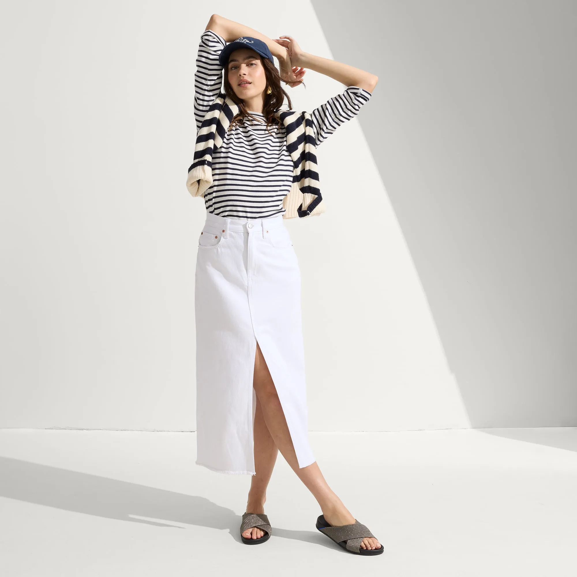 The Weekend Slide - Silver Sand sold by Rothy's product image thumbnail 3