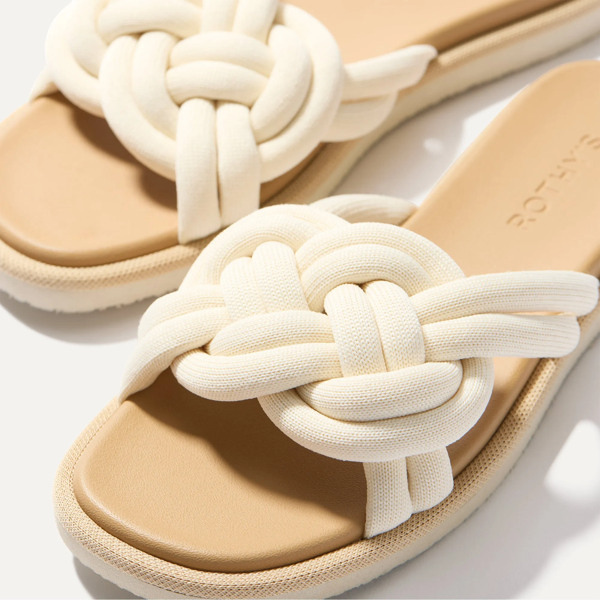 The Summer Sandal - White Sand sold by Rothy's product image thumbnail 2