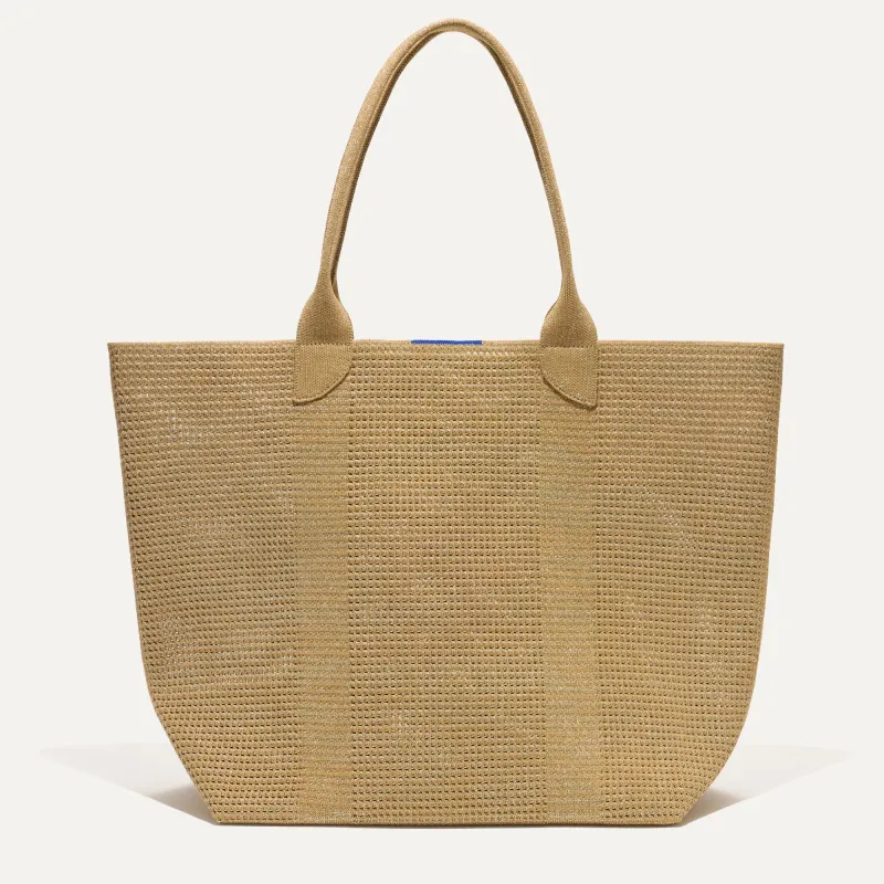 The Lightweight Tote - Golden Perf sold by Rothy's