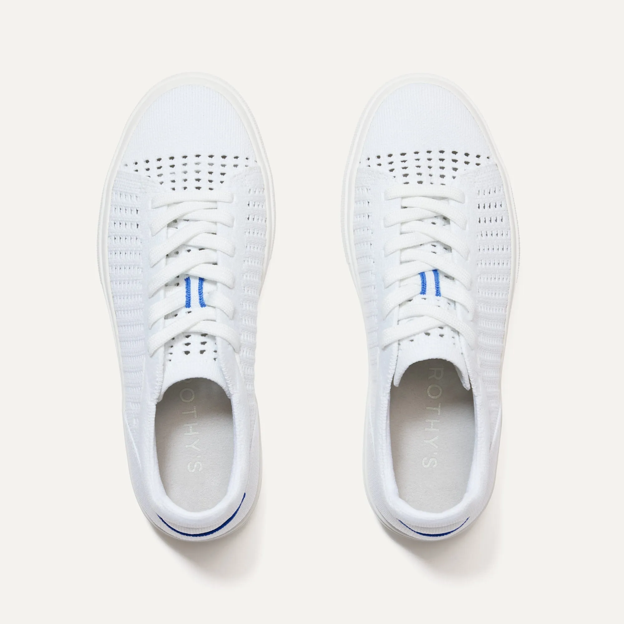 The Women's RS02 Sneaker - Bright White sold by Rothy's product image thumbnail 3